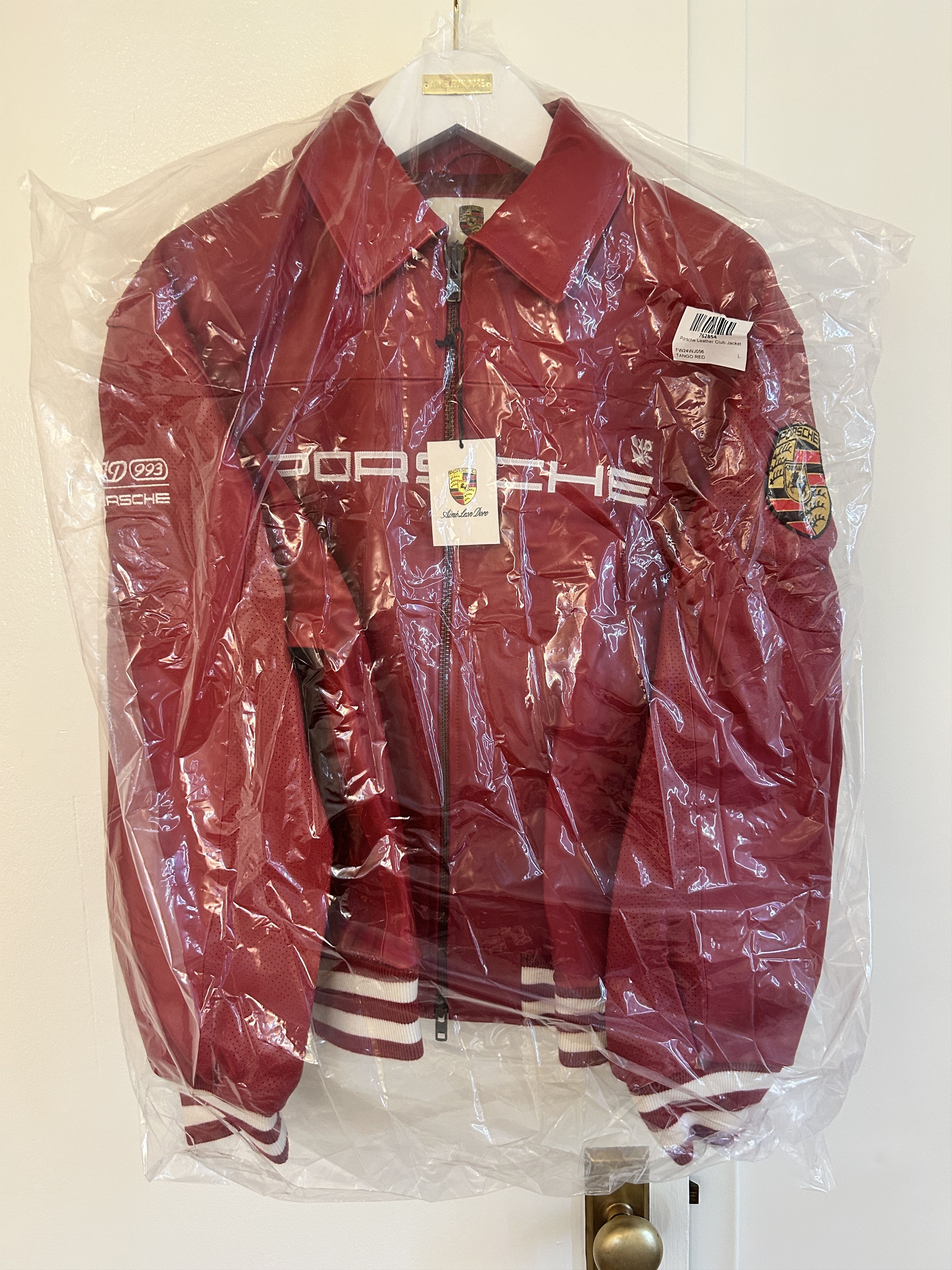 Aime Leon Dore × Porsche Design ALD / Porsche 993 Turbo Leather Club Jacket Size US L / EU 52-54 / 3 - 6 Thumbnail