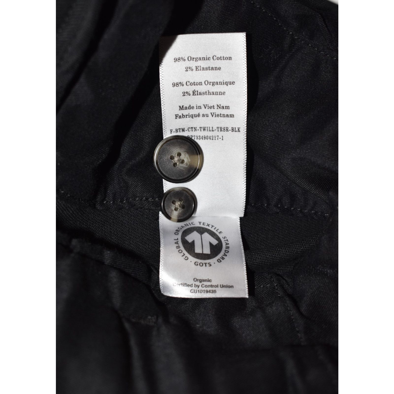 Everlane NWT EVERLANE Black Cotton Wide Leg Trouser Pants Size 00 Size 24" / US 00 / IT 34 - 5 Thumbnail