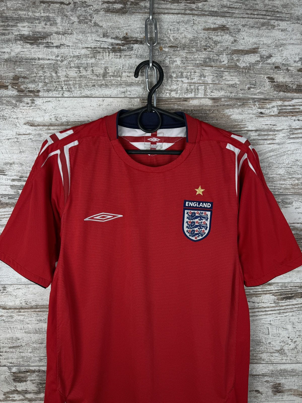 Umbro Mens Vintage Umbro England National Team T-shirt jersey tee Size US S / EU 44-46 / 1 - 2 Thumbnail