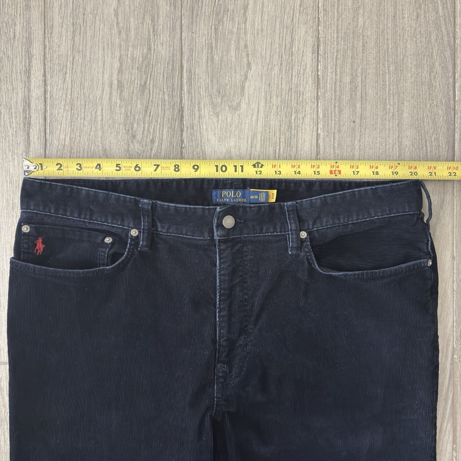 Polo Ralph Lauren Polo Ralph Lauren Pants The Varick Corduroy Blue Men’s 40x30 Size US 40 / EU 56 - 12 Thumbnail