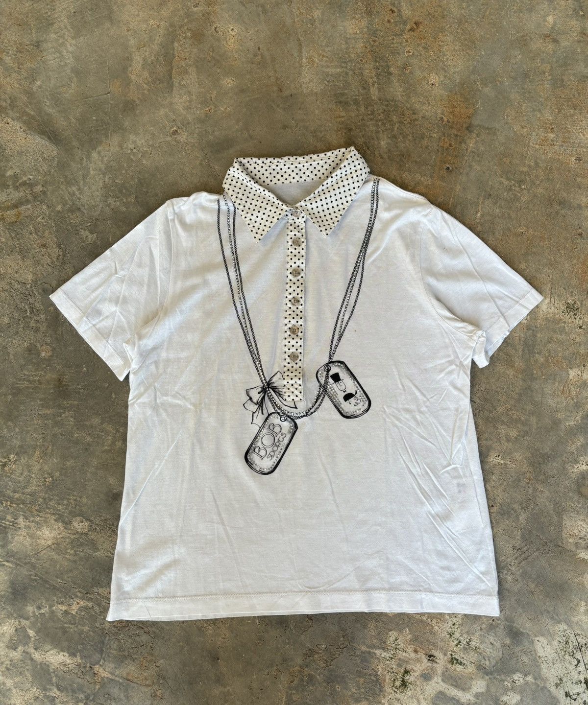 Hysteric Glamour Y2k Bob Sport Necklace Style Ifsixwasnine Shirt Size US M / EU 48-50 / 2 - 1 Thumbnail