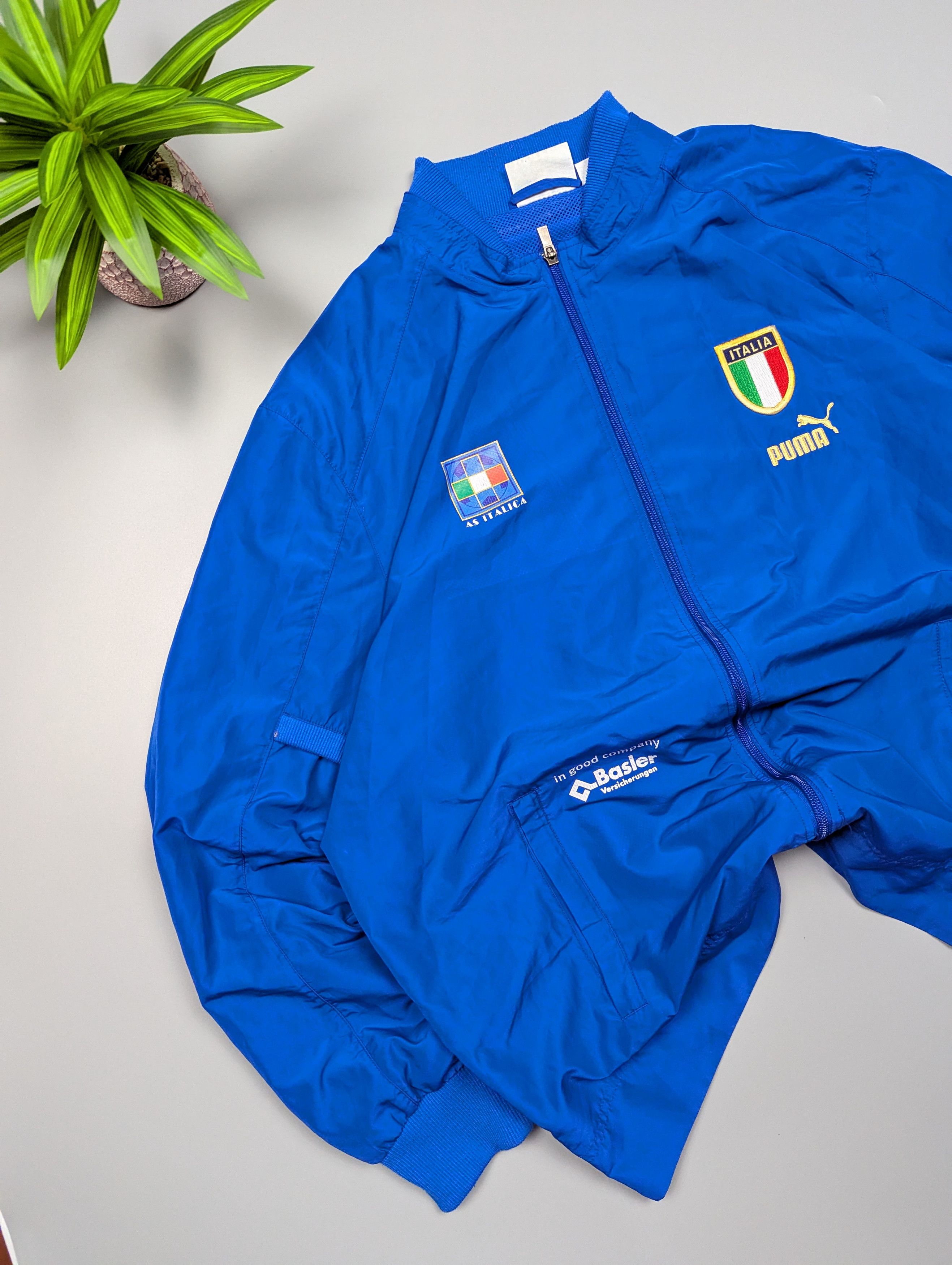 Puma Puma Italia Track Jacket Men’s XL Blue Retro Sportswear Size US XL / EU 56 / 4 - 3 Thumbnail