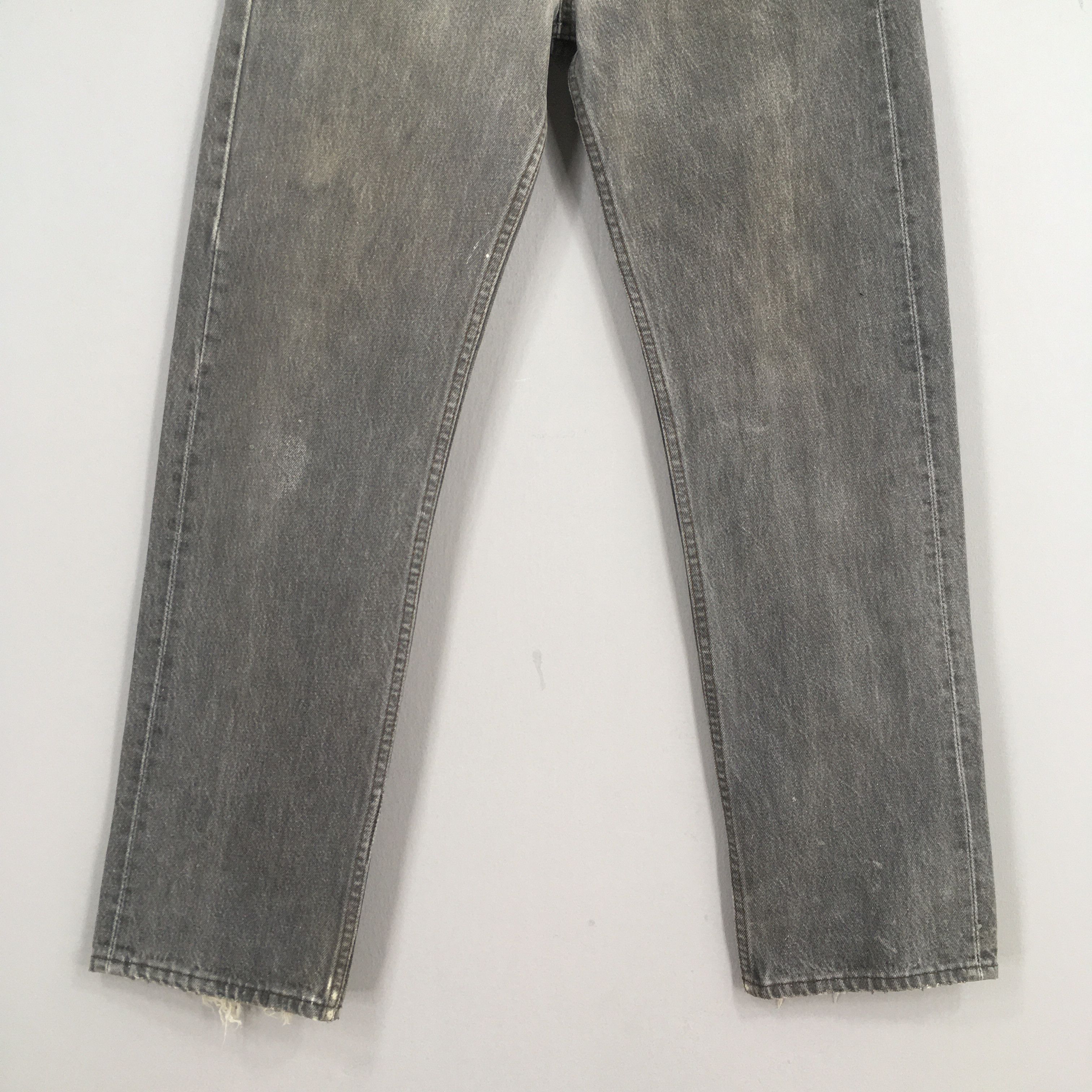 Levi's Size 28x29 Vintage 80s Levi's 501 Black Jeans S748 Size US 28 / EU 44 - 4 Thumbnail