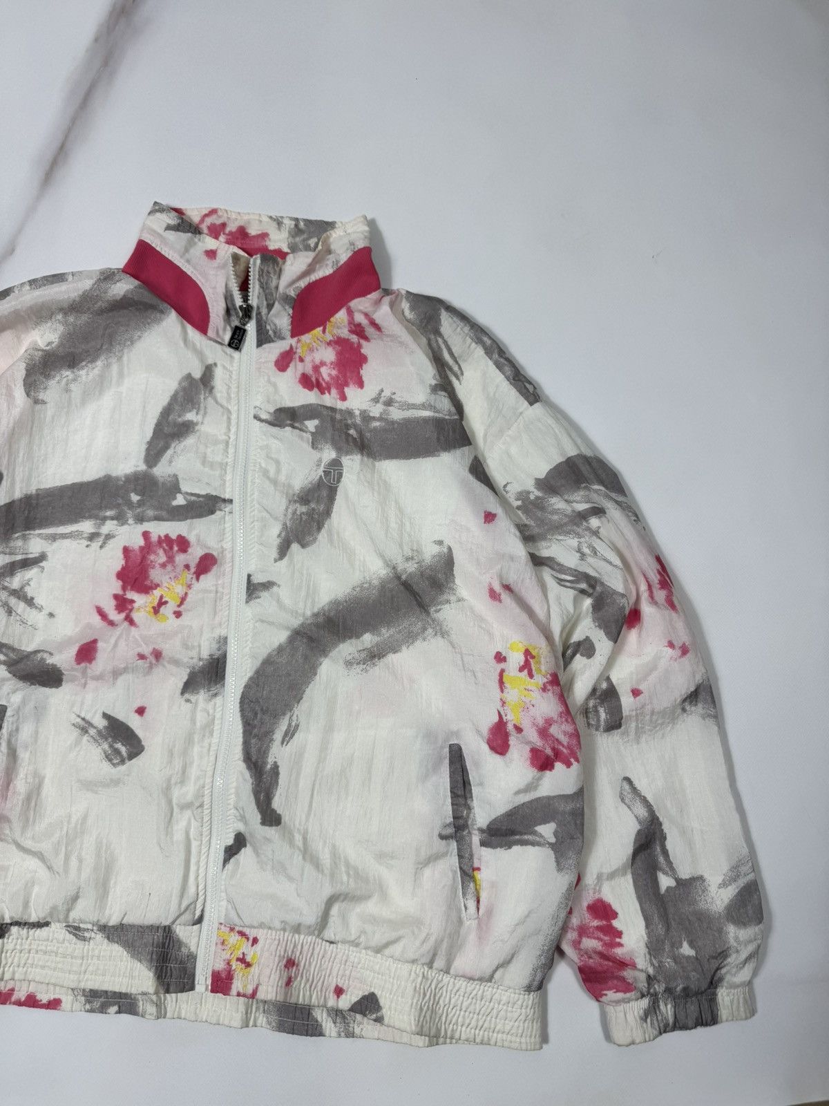 Sergio Tacchini Vintage Sergio Tacchini Nylon 90s Zip Jacket Size US M / EU 48-50 / 2 - 7 Thumbnail