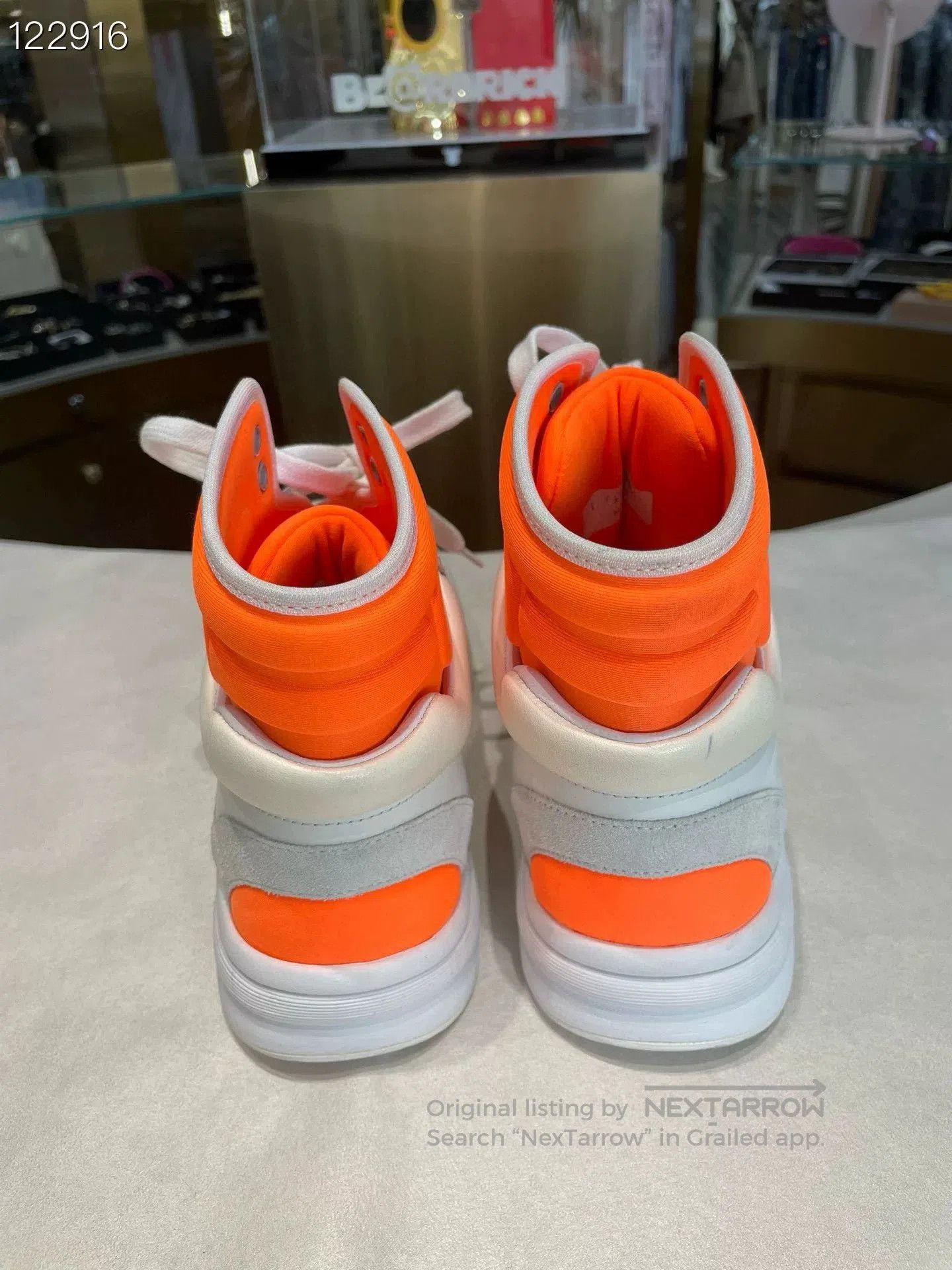 Chanel Chanel White & Orange Ankle Boots. Size US 6 / IT 36 - 4 Thumbnail