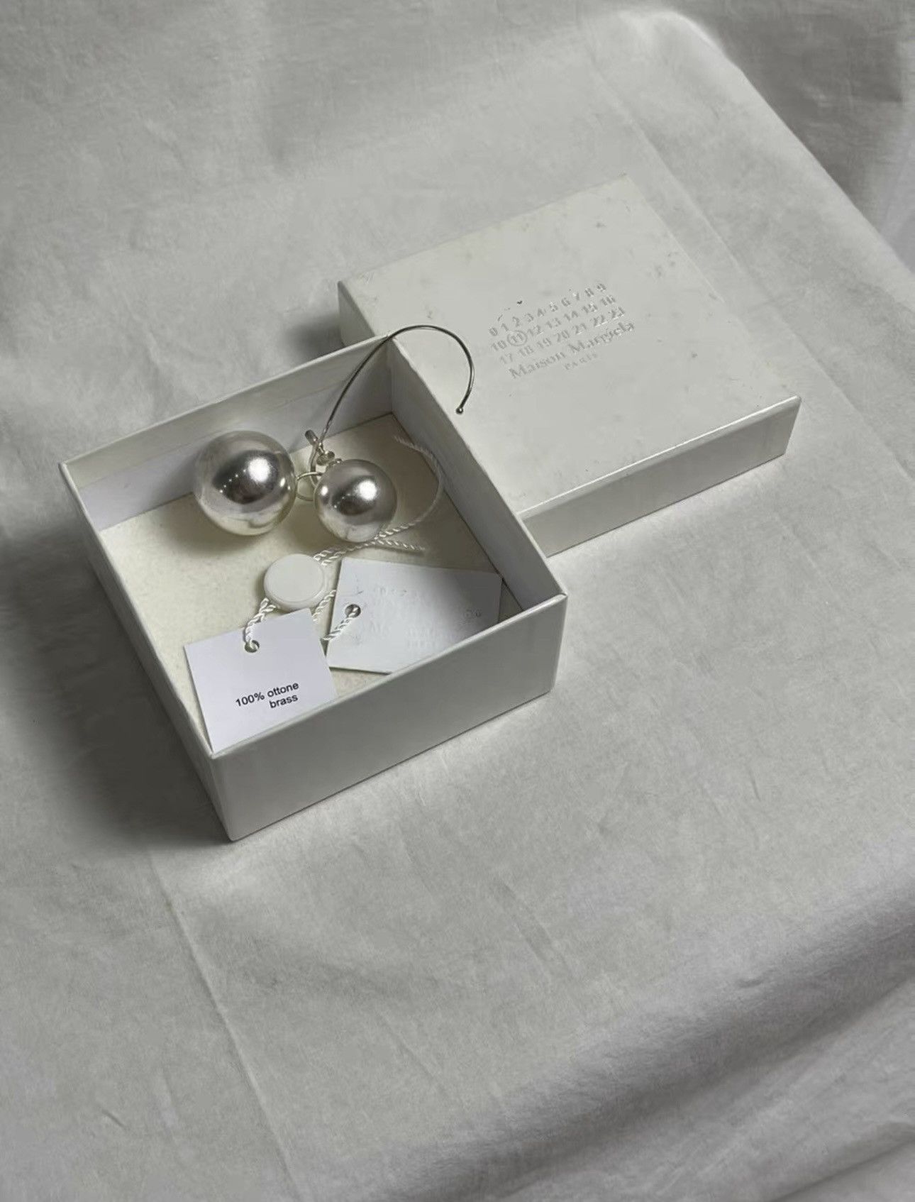 Maison Margiela Maison Margiela 17F/W runway ball ear hooks Size ONE SIZE - 5 Thumbnail