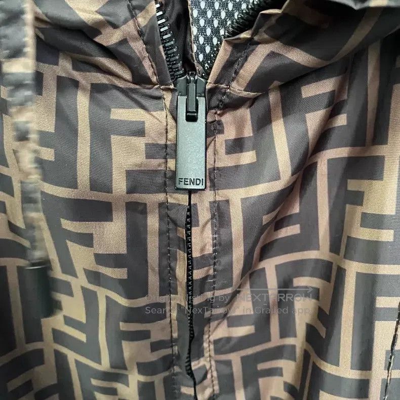 Fendi Fendi Printed Jacket Size US XL / EU 56 / 4 - 5 Thumbnail