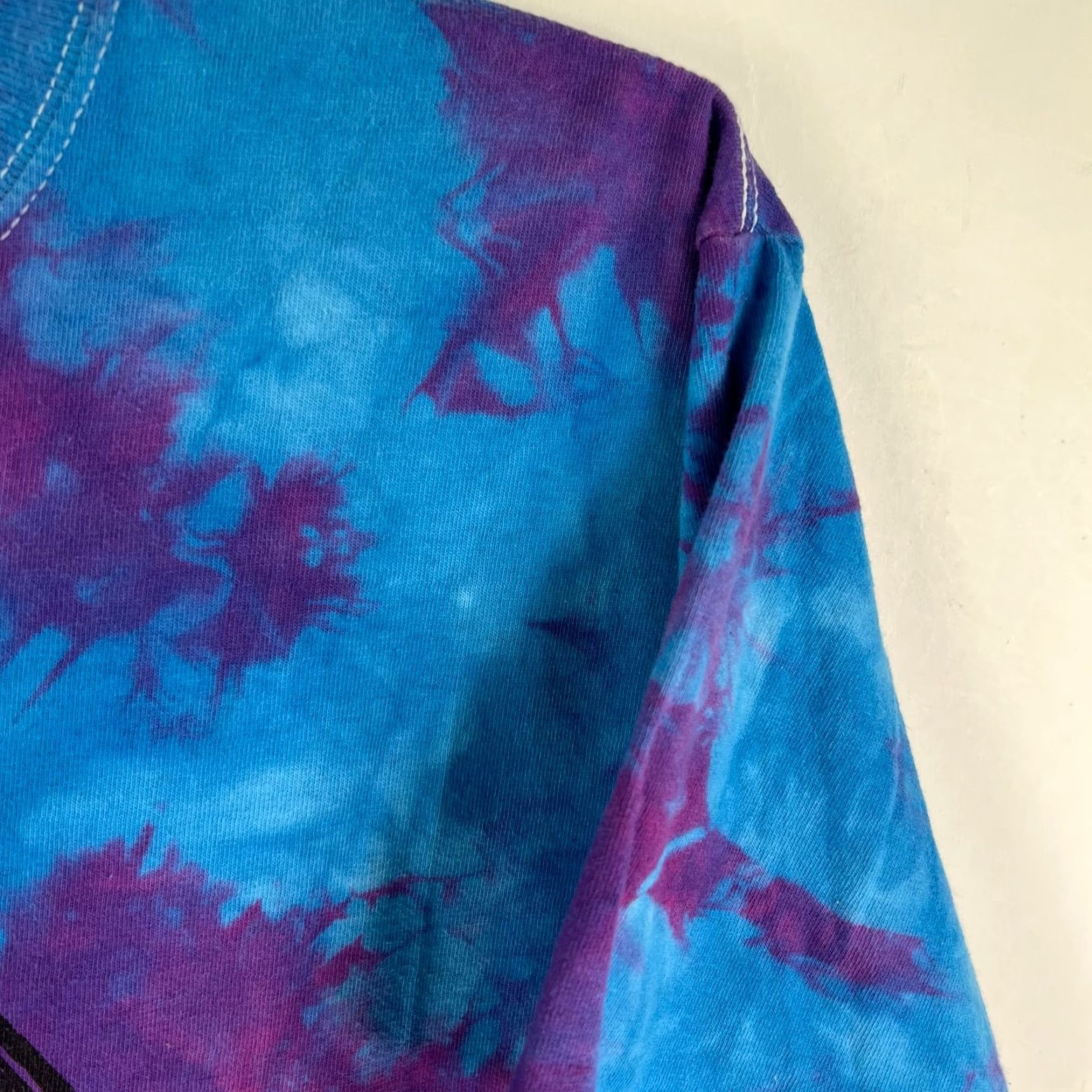 Anvil VINTAGE HAIGHT ASHBURY San Francisco Tie Dye T Shirt M Anvil Blue Graphic Print Unisex Adults Crew Neck Short Sleeve 100% Cotton USA Seller Size US M / EU 48-50 / 2 - 3 Thumbnail