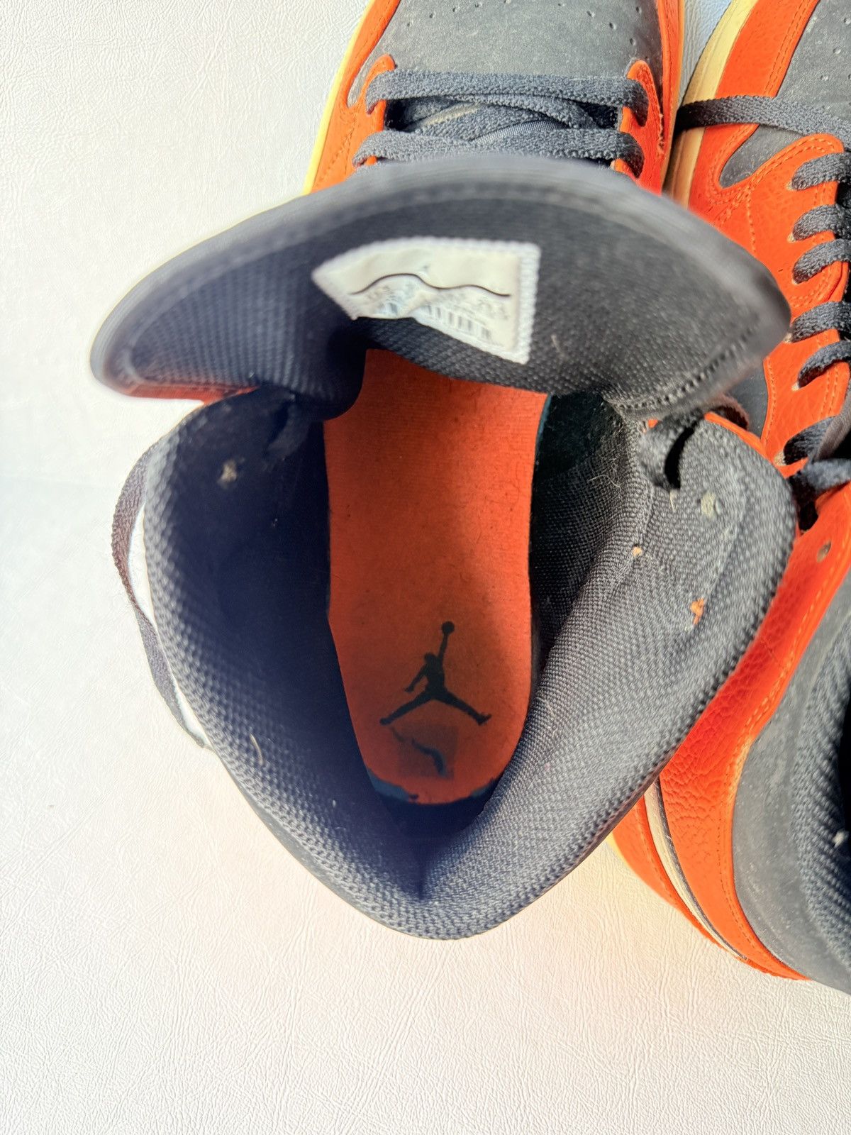 Jordan Brand Jordan 1 Black Cone US M 11.5 2018 Florescent Orange Nike Size US 11.5 / EU 44-45 - 6 Thumbnail