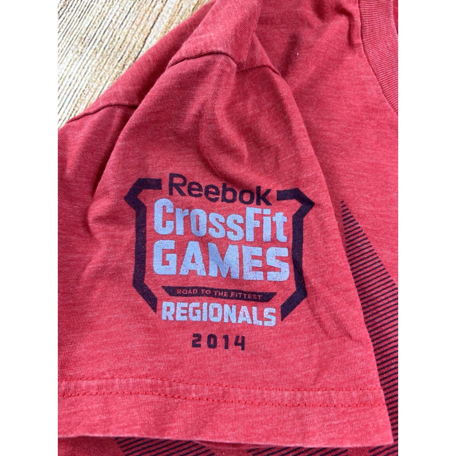 Reebok **Reebok CrossFit Games Red T-Shirt Medium** User: Reebok CrossFit Games Red T-Shirt Medium Size US M / EU 48-50 / 2 - 5 Thumbnail