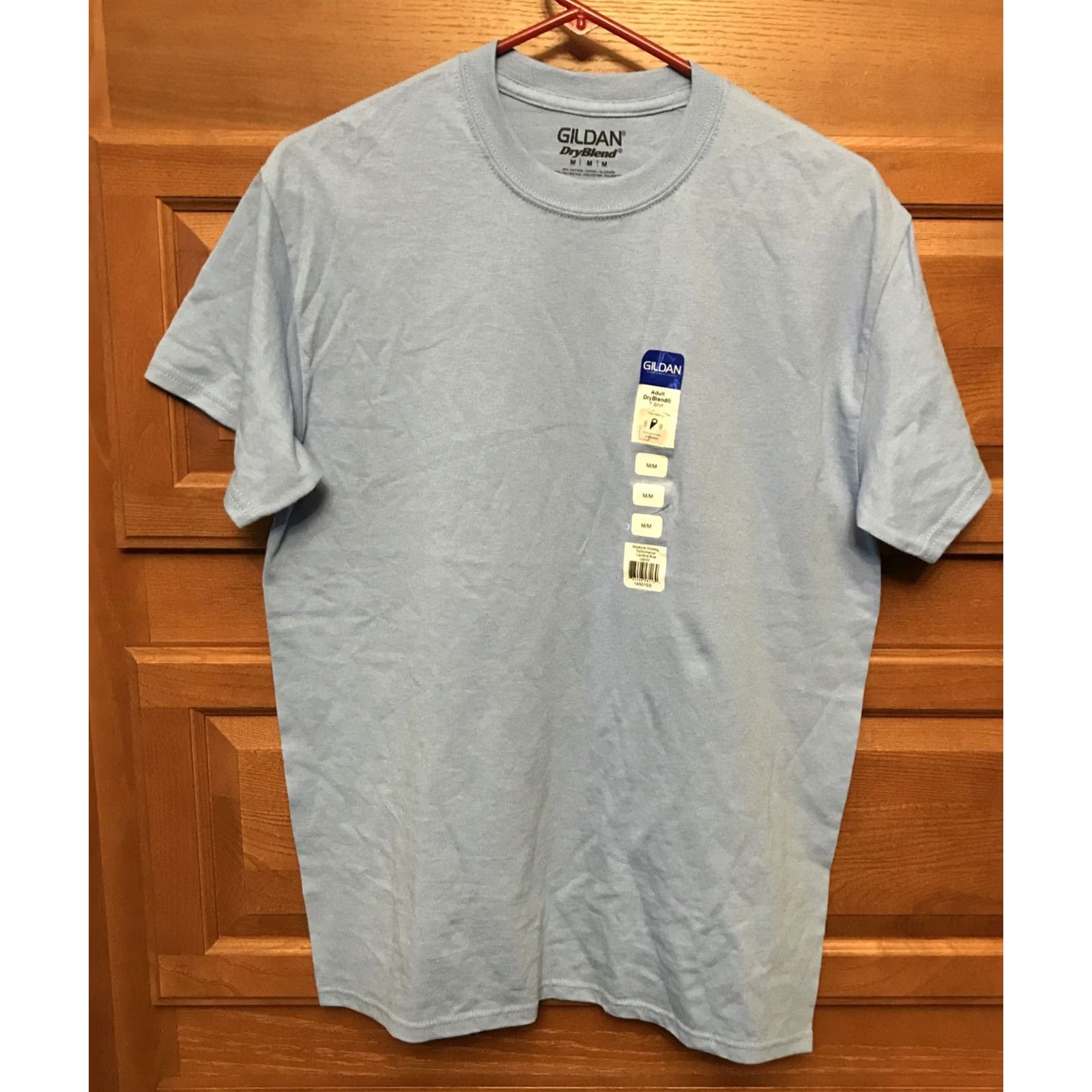 Gildan Gildan Dryblend G8000 T-Shirt Blue 50/50 Cotton Polyester Regular Mens Medium Short Sleeve Crew Neck. Size US M / EU 48-50 / 2 - 2 Thumbnail