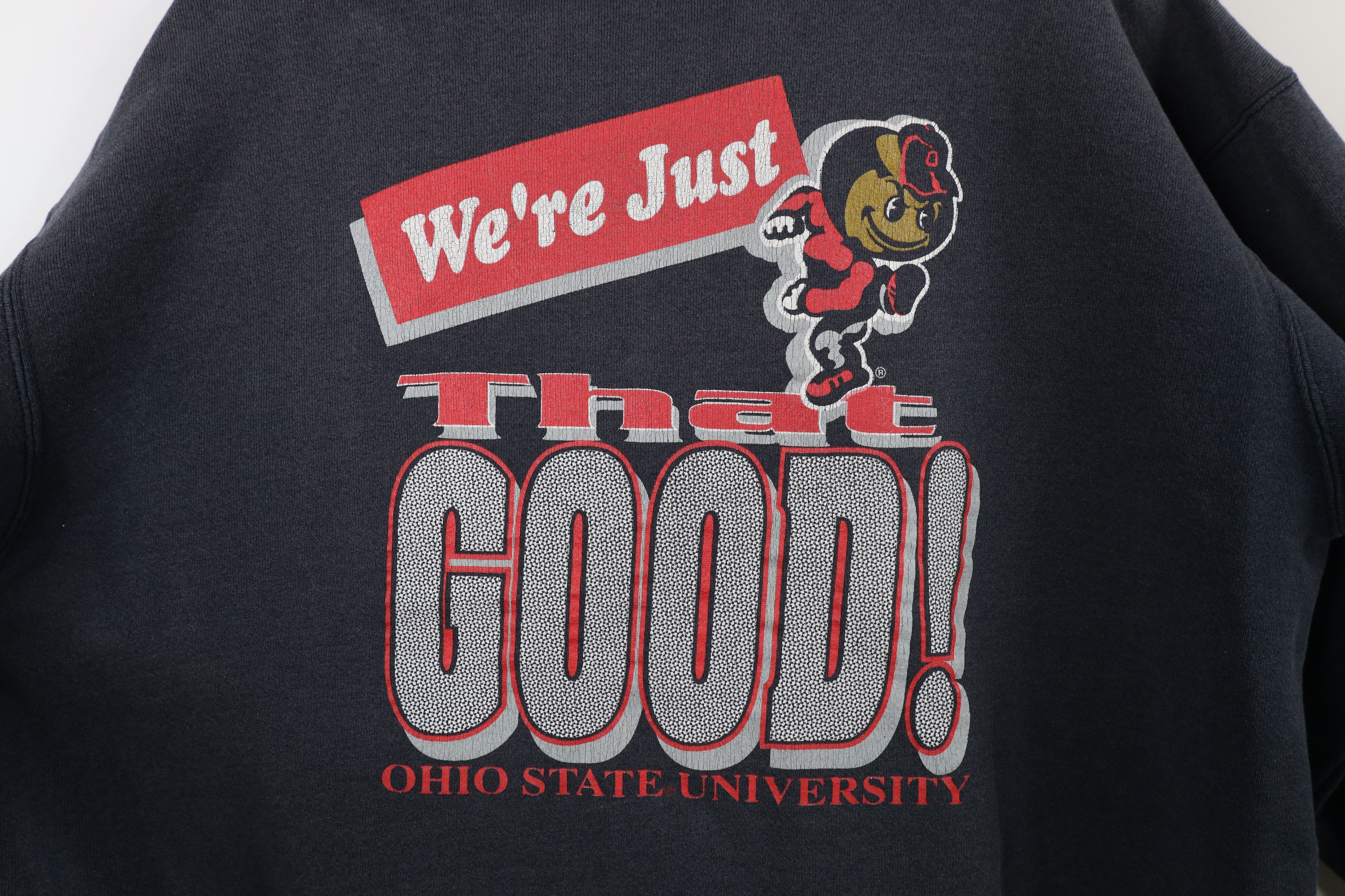 Vintage Vintage 90s Spell Out Ohio State University Sweatshirt USA Size US XL / EU 56 / 4 - 10 Thumbnail