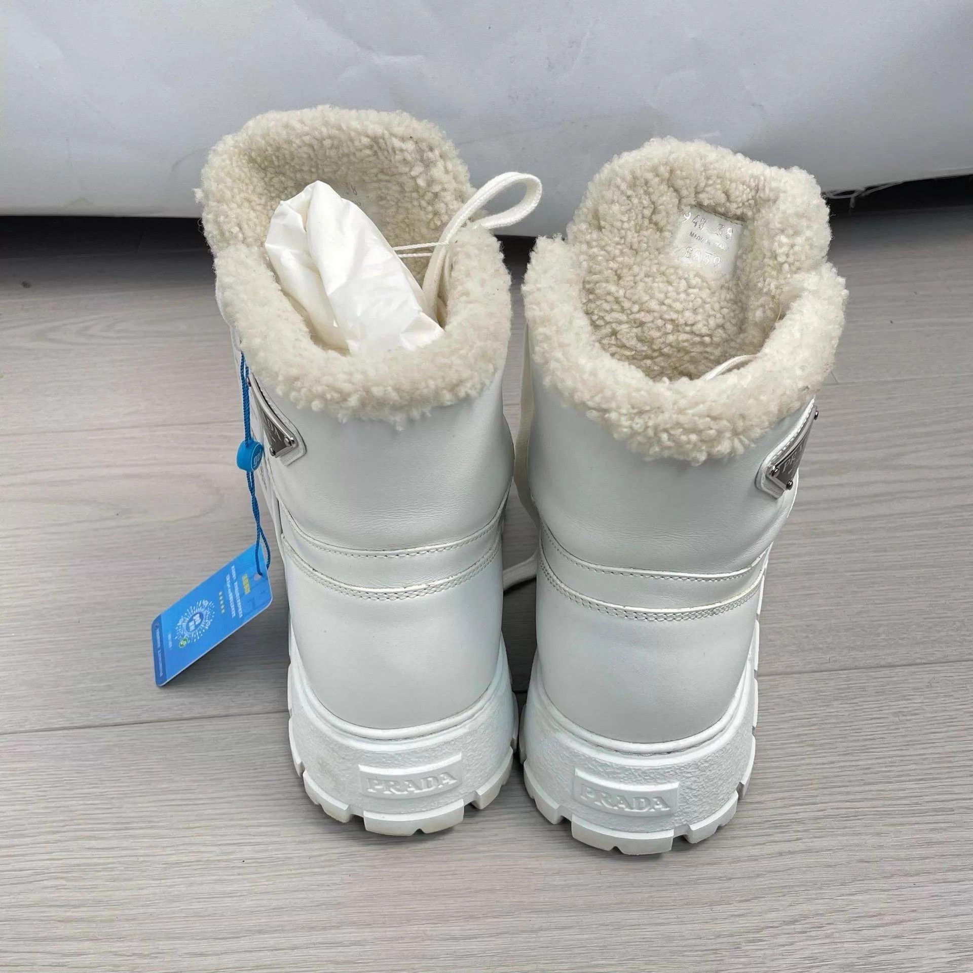 Prada Prada Cotton Fleece-Lined 38 Shoes Size US 7.5 / IT 37.5 - 8 Thumbnail
