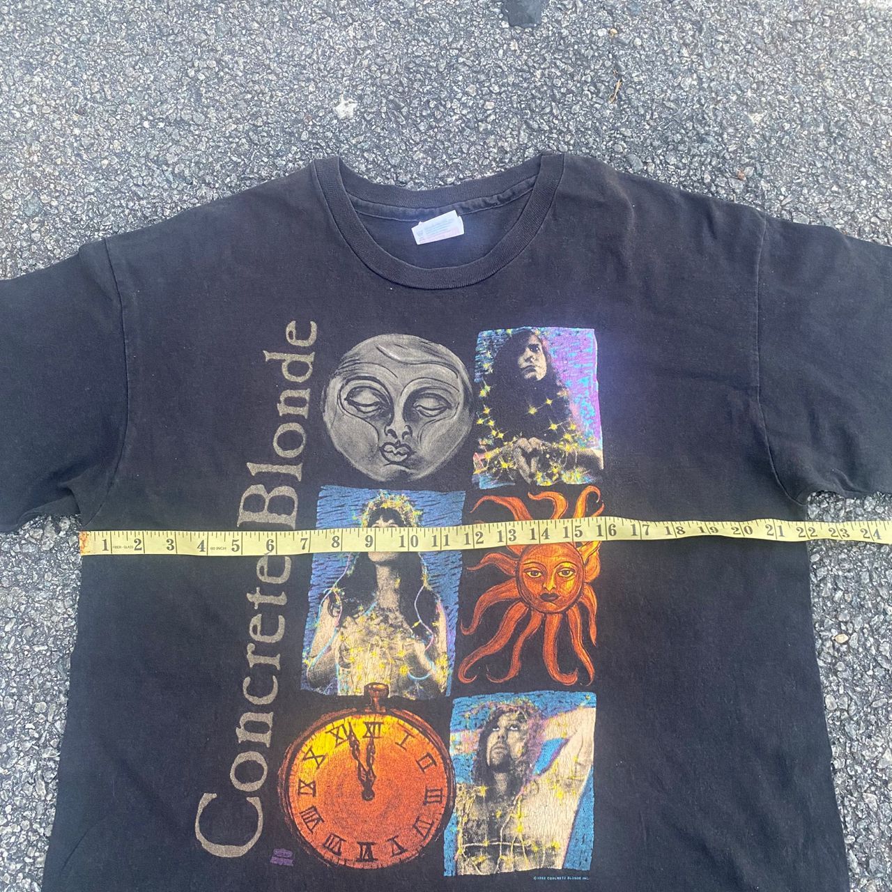 Band Tees Vintage 90s Concrete Blonde Walking Tour Europe 92 93 Tshirt Size US L / EU 52-54 / 3 - 5 Thumbnail