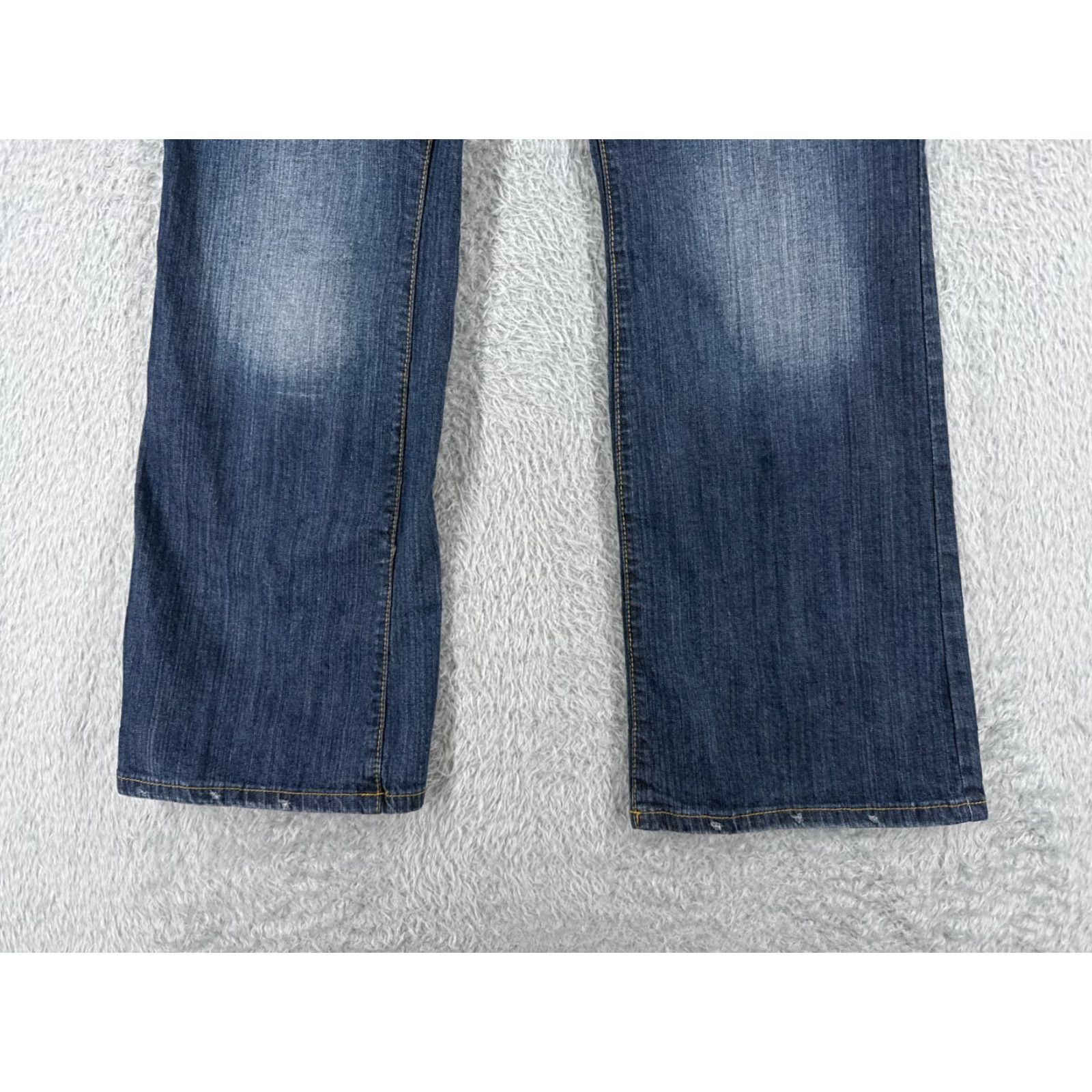 Mossimo Mossimo Bootcut Jeans Women Low Rise Blue Denim Regular Size 34x29 Size 24" / US 00 / IT 34 - 2 Thumbnail