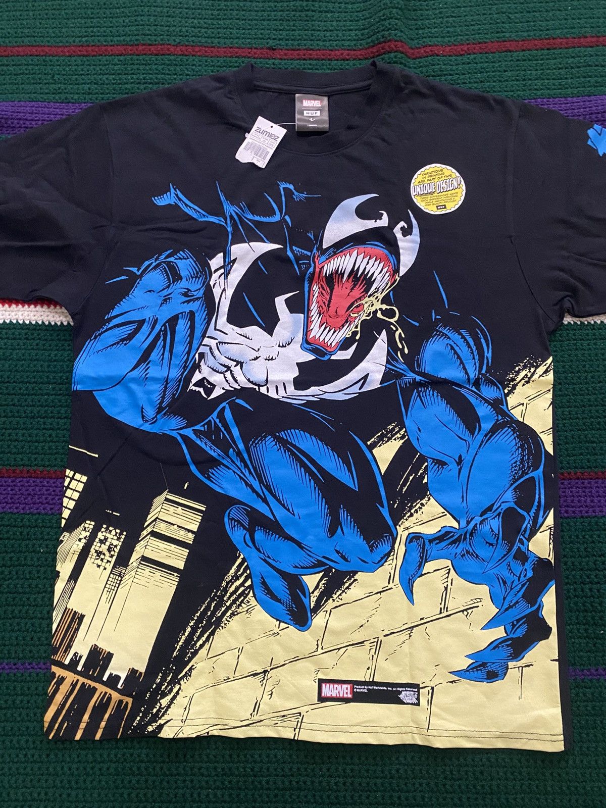 Huf Huf x Marvel Venom Shirt Size US L / EU 52-54 / 3 - 1 Thumbnail