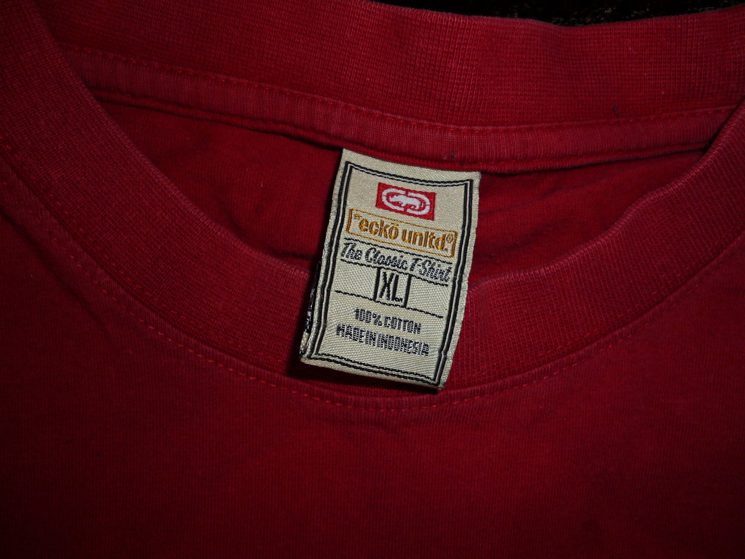 Ecko Unltd. ECKO UNLTD t-shirt, vintage basketball 90s hip hop 1990s XL Size US XL / EU 56 / 4 - 3 Thumbnail