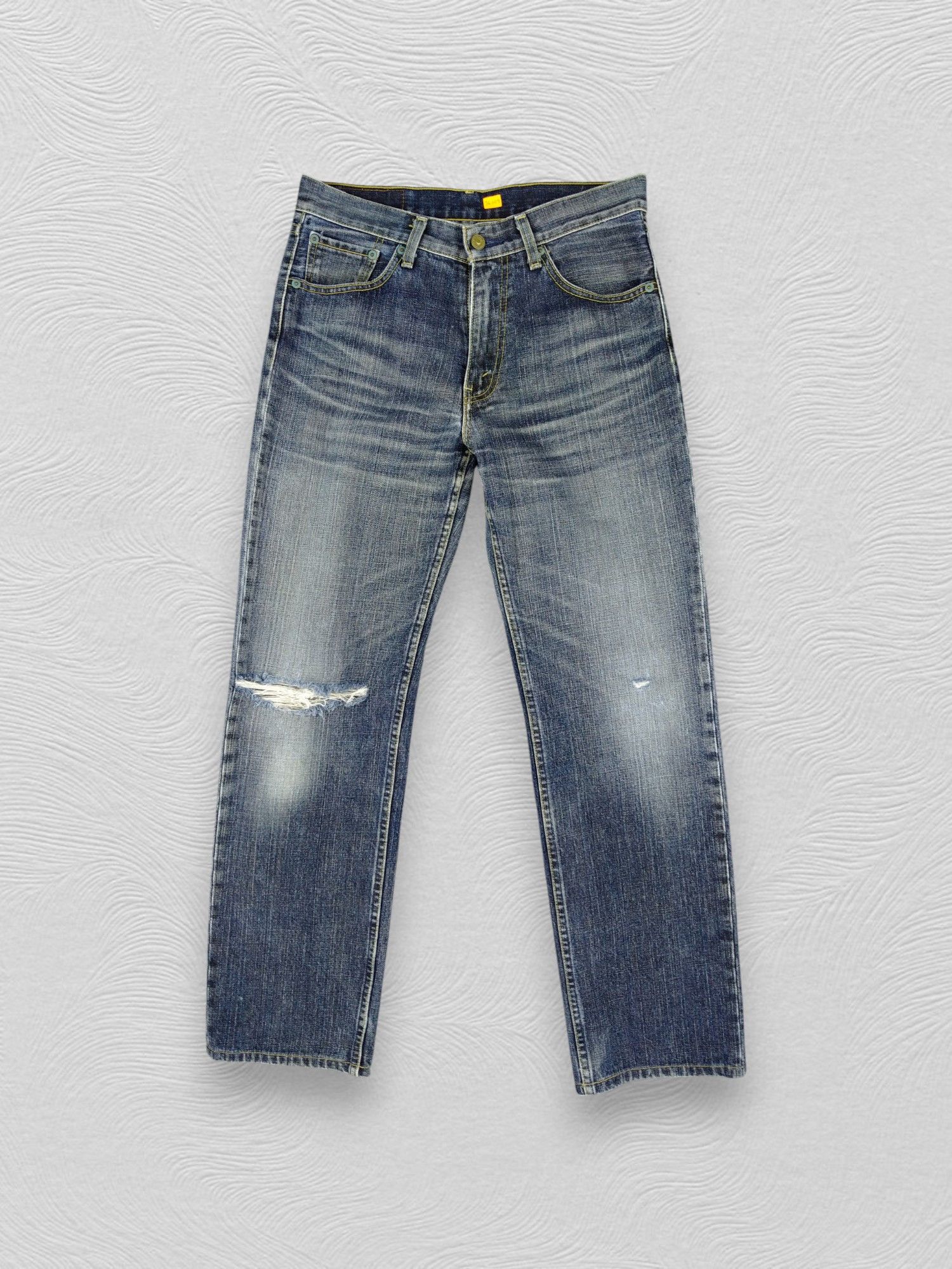 Levi's Distressed Indigo Vintage Levi's 532 30x30 Denim -JG009 Size US 30 / EU 46 - 1 Thumbnail