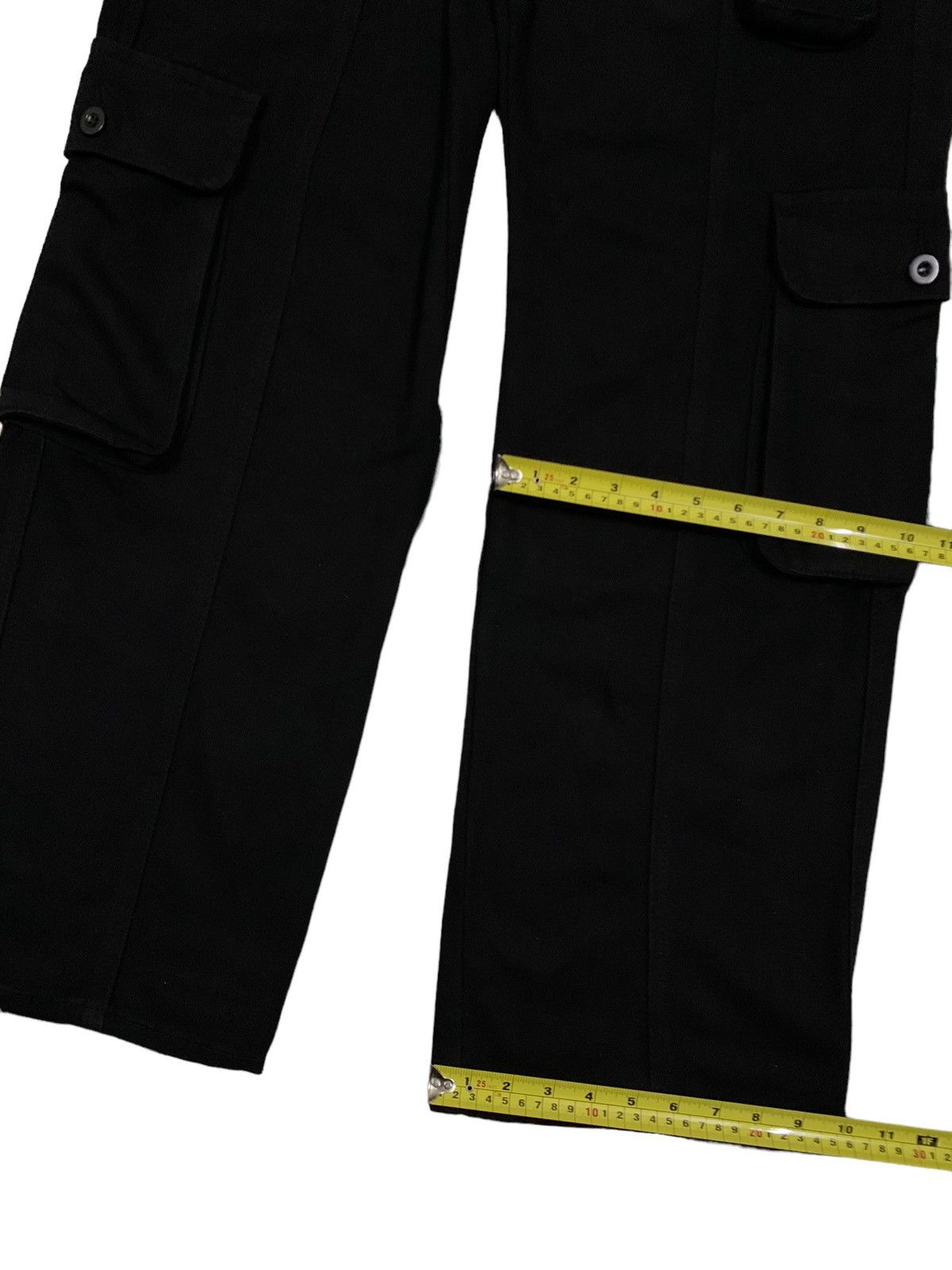 Issey Miyake Vintage Japanese Brand Baggy Multi-pockets Cargo Denim Style Size US 30 / EU 46 - 17 Thumbnail