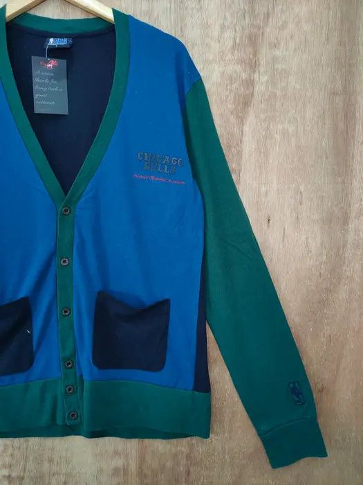 NBA chicago bulls NBA cardigan blue green #46-108DLL Size US M / EU 48-50 / 2 - 6 Thumbnail