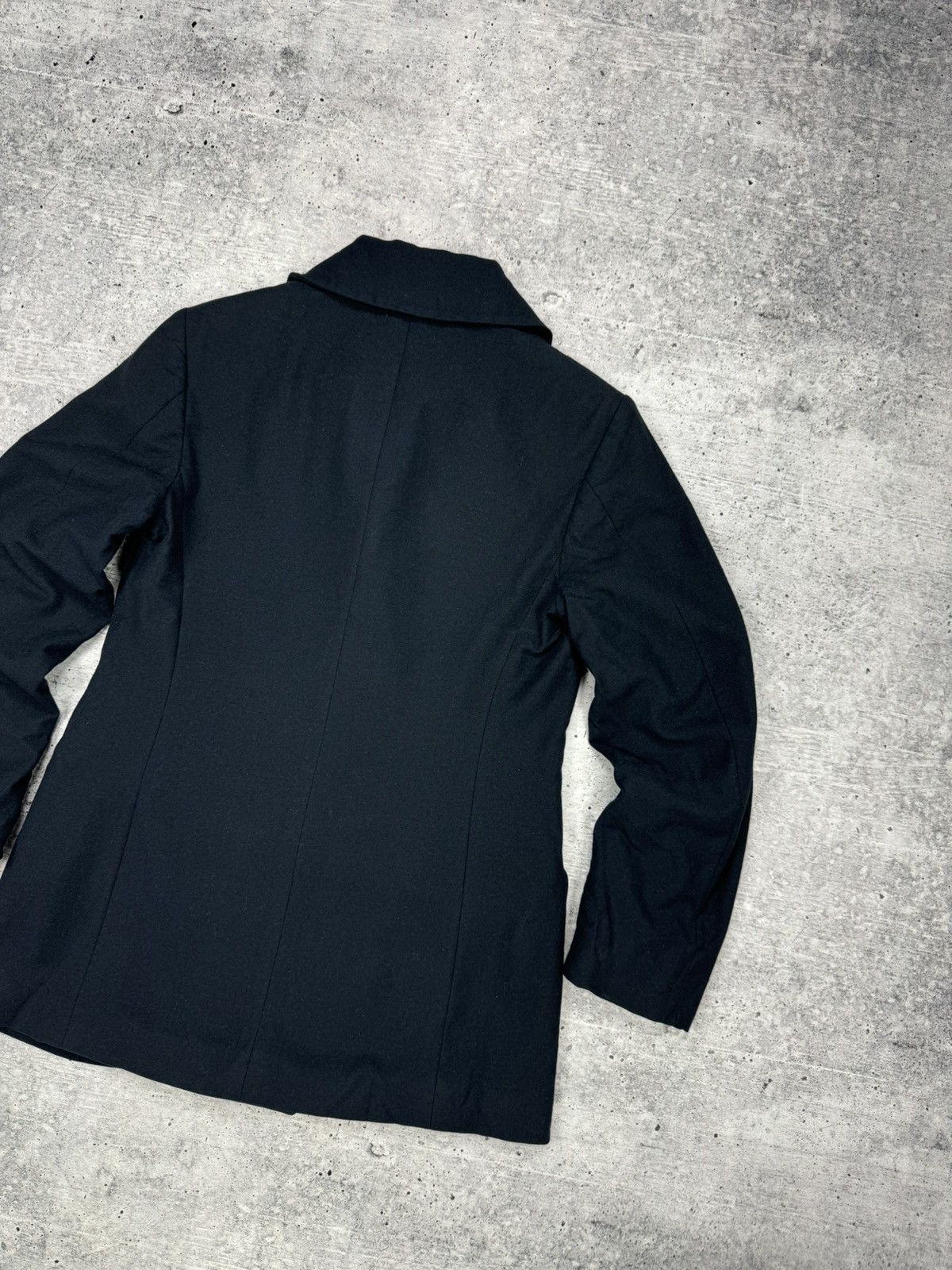 Jil Sander Vintage Jil Sander Lambswool Women Double-Breasted Blazer Size XS / US 0-2 / IT 36-38 - 16 Thumbnail