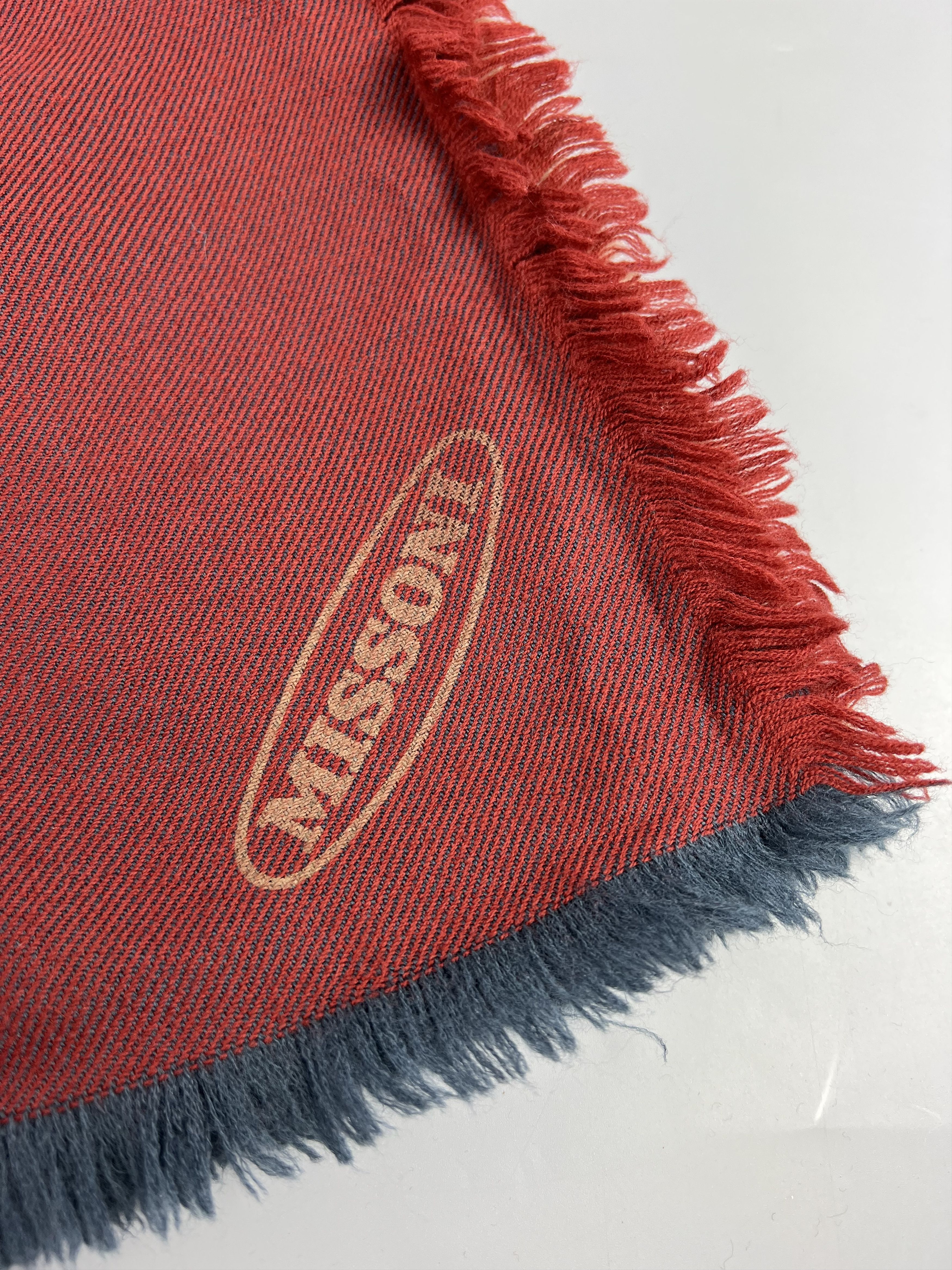 Missoni × Vintage Missoni Vintage Striped Wool Tablecloth Scarf 150x136cm Size ONE SIZE - 3 Thumbnail