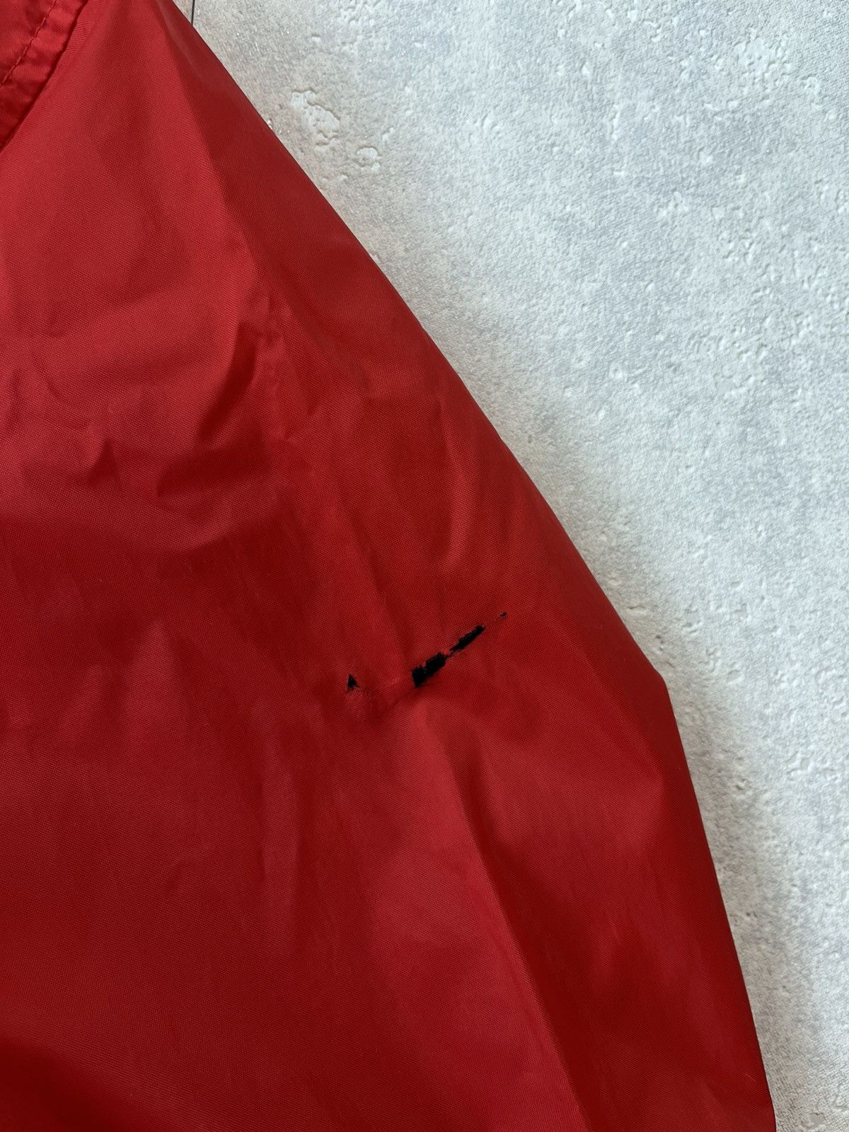 Nike × Vintage 90's NIKE RETRO HOODED ANORAK TRACK JACKET Y2K BIG LOGO RARE Size US L / EU 52-54 / 3 - 8 Thumbnail