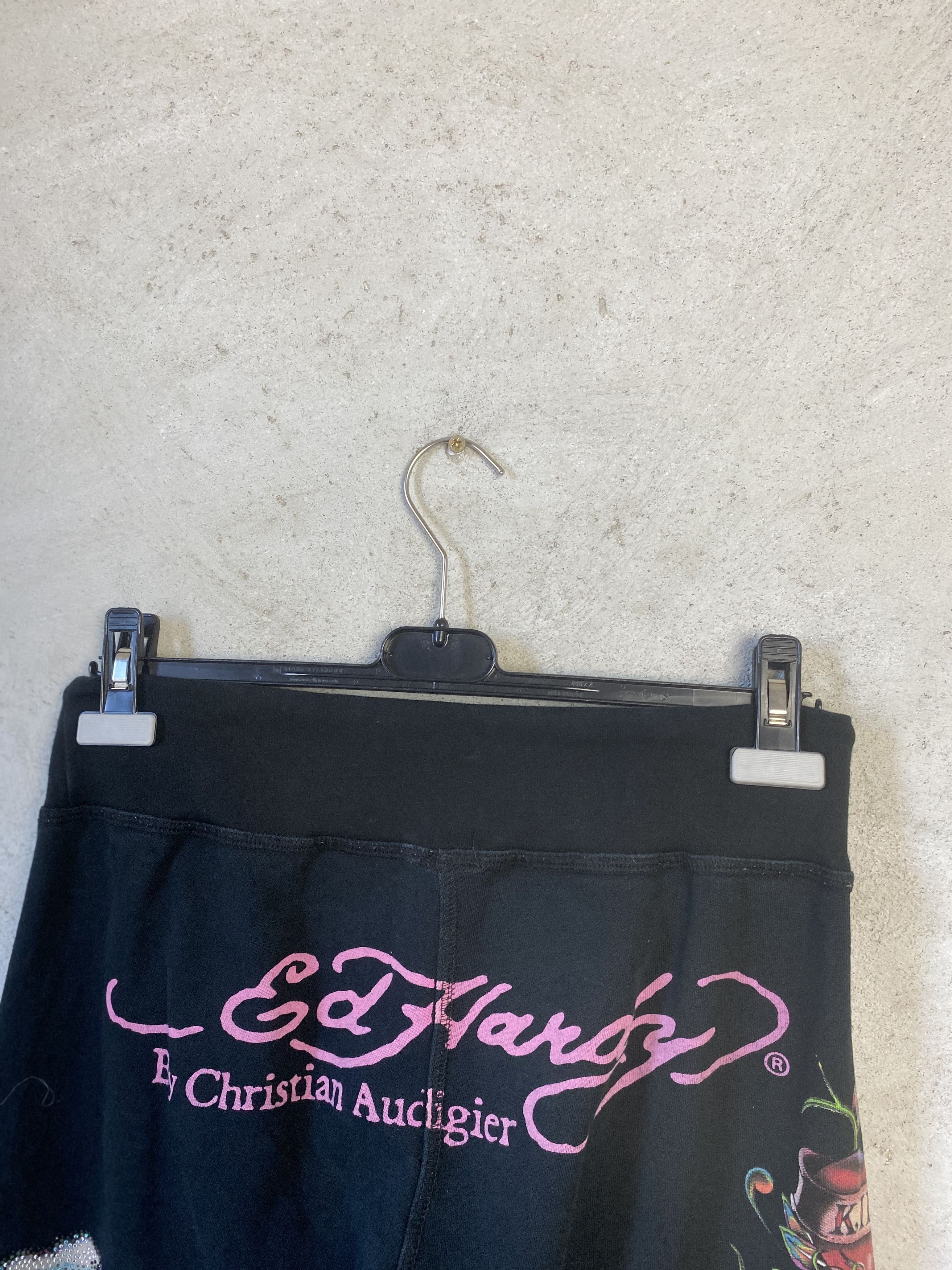 Ed Hardy Ed Hardy vintage sweatpants flare y2k 00s avant garde Size 30" / US 8 / IT 44 - 5 Thumbnail
