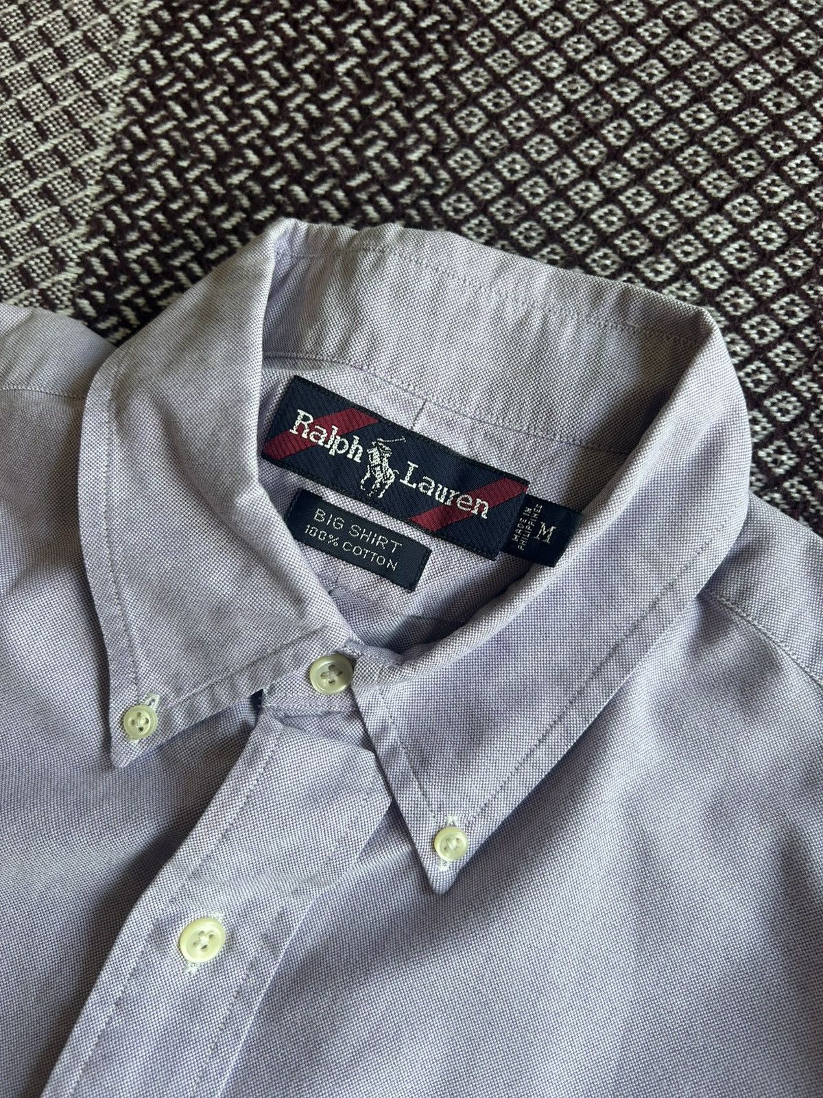 Polo Ralph Lauren Vintage Polo Ralph Lauren Big Shirt Streetwear Style Size M Size US M / EU 48-50 / 2 - 6 Thumbnail