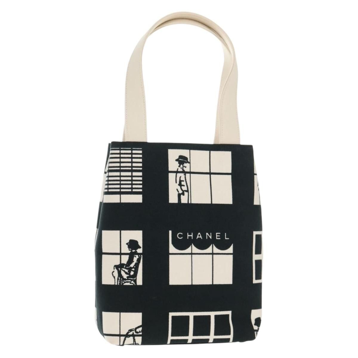 Chanel Chanel Coco Window Tote Printed Canvas Size ONE SIZE - 1 Thumbnail