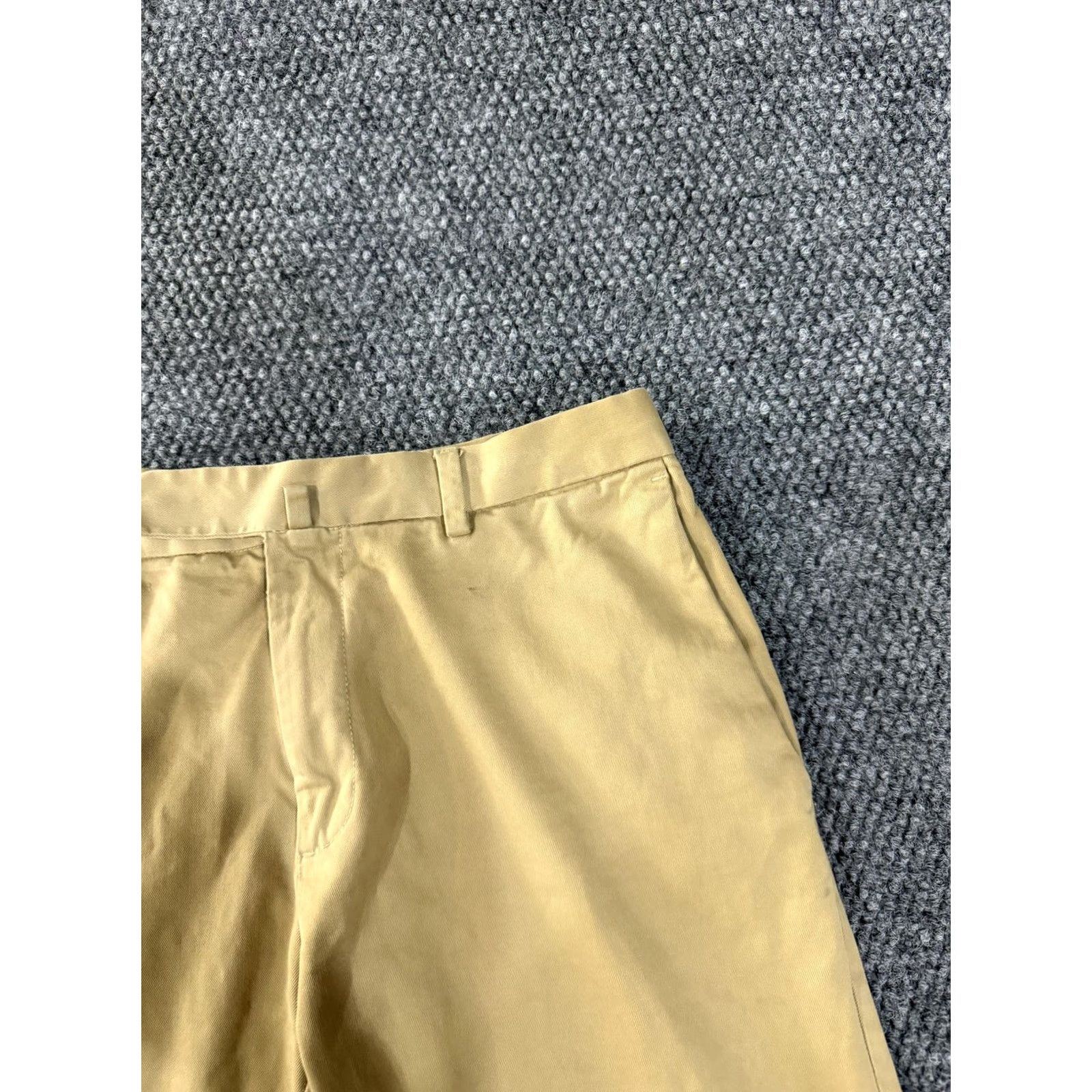 Brooks Brothers Brooks Brothers Red Fleece Pants Chino Beige 31x34 Regular Stretch Cotton Casual Mens Straight Front Zip Pockets Size US 31 - 5 Thumbnail
