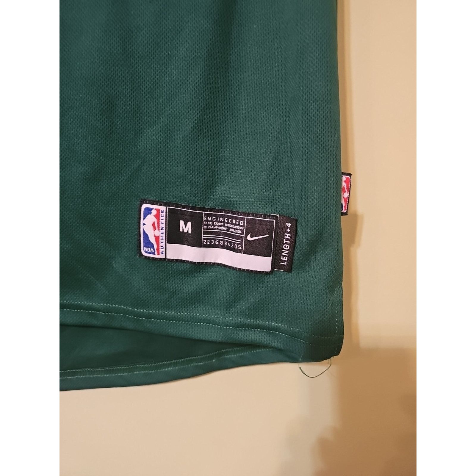 Nike Gordon Hayward NBA Boston Celtics Green Nike Jersey Sz M +4 Size US M / EU 48-50 / 2 - 3 Thumbnail