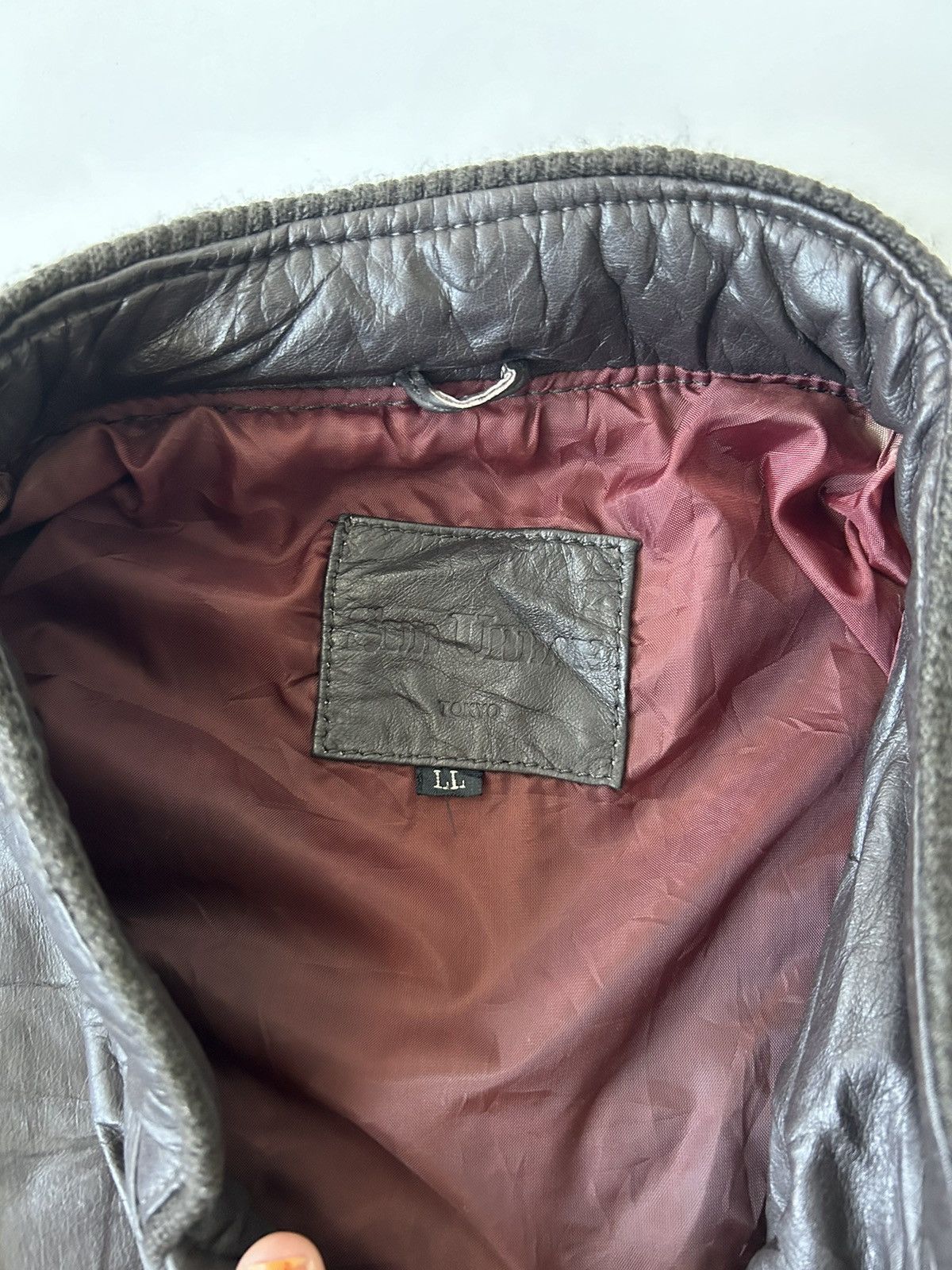 Japanese Brand × Vintage SUB URBAN TOKYO LEATHER JACKET Size US XL / EU 56 / 4 - 6 Thumbnail