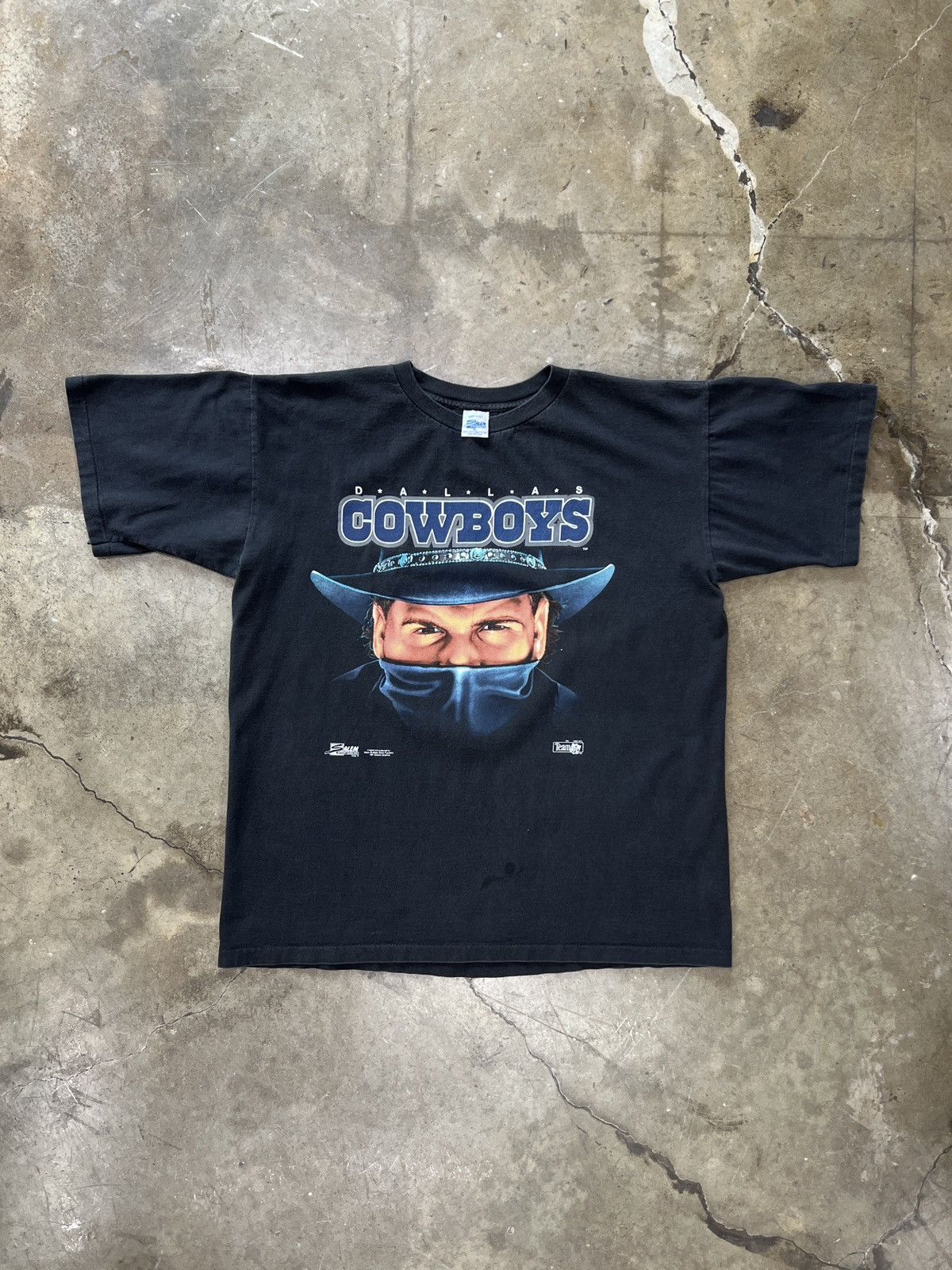 NFL × Vintage Vintage 1992 NFL Dallas Cowboys Cowboy Single Stitch Tee XL Size US XL / EU 56 / 4 - 2 Thumbnail