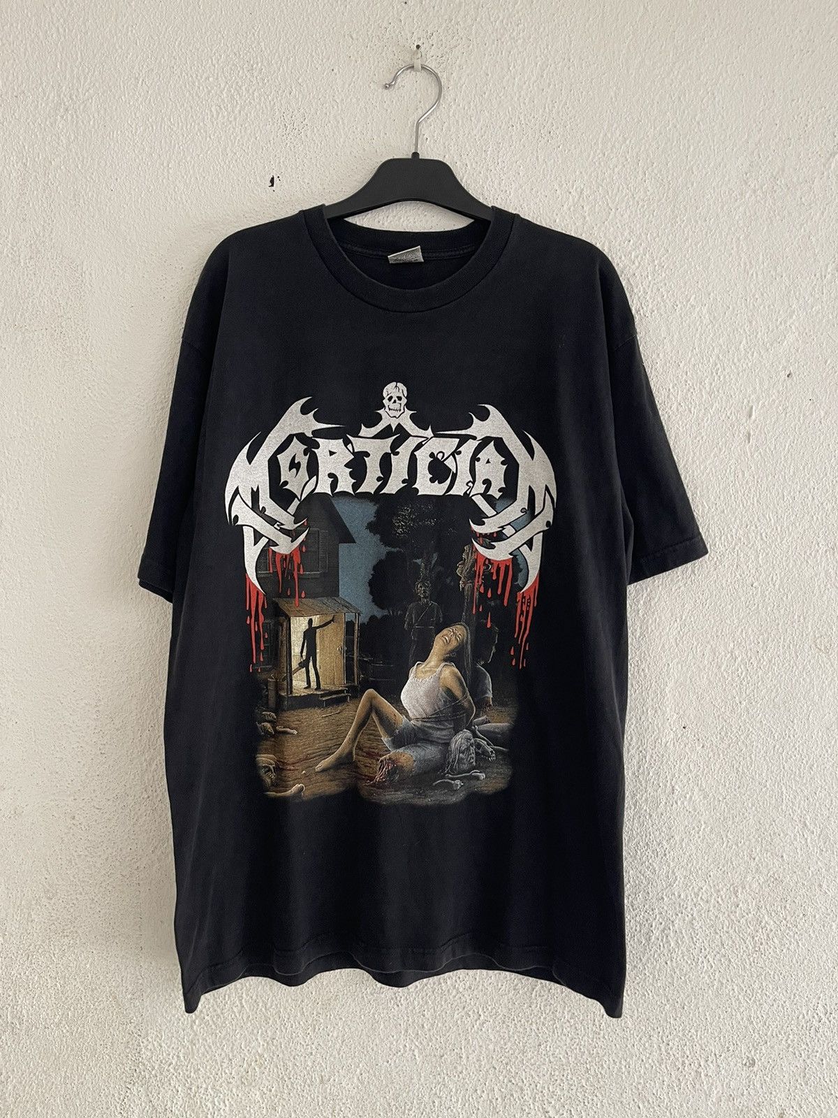 Band Tees Vintage Mortician Chainsaw Dismemberment Death Metal Size US L / EU 52-54 / 3 - 1 Thumbnail