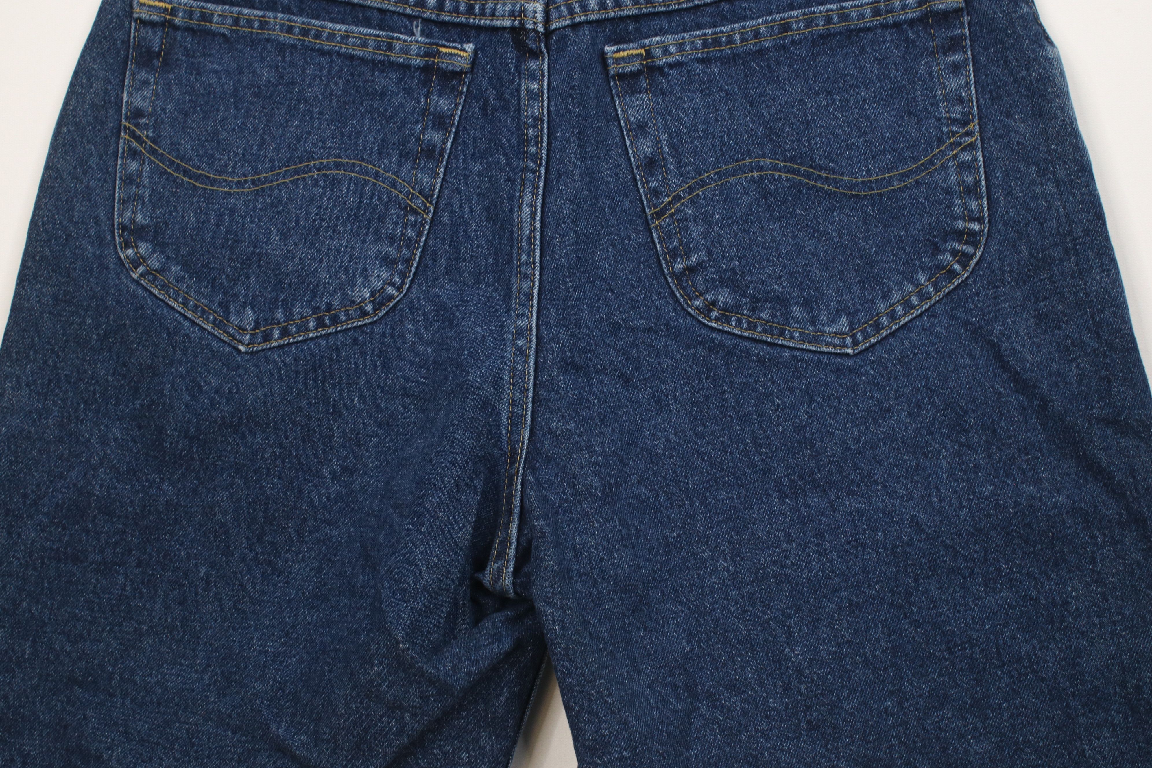 Lee Vintage 90s Lee Fit Denim Jean Shorts Jorts Blue Cotton Size US 34 / EU 50 - 11 Thumbnail