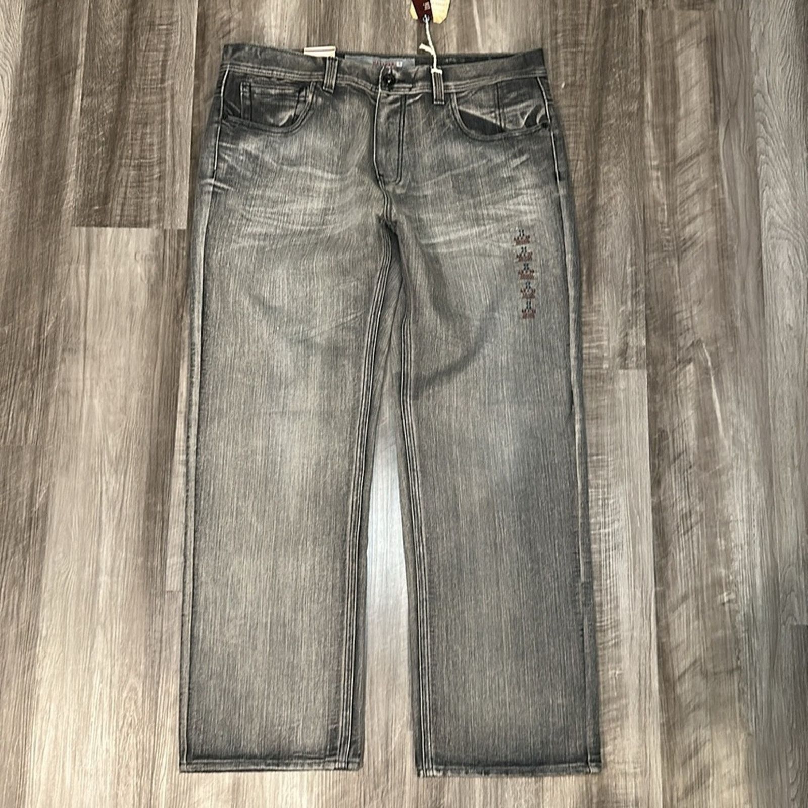 Other Halifax Vintage Relaxed Straight Jeans - 42x32 Size US 42 / EU 58 - 2 Thumbnail