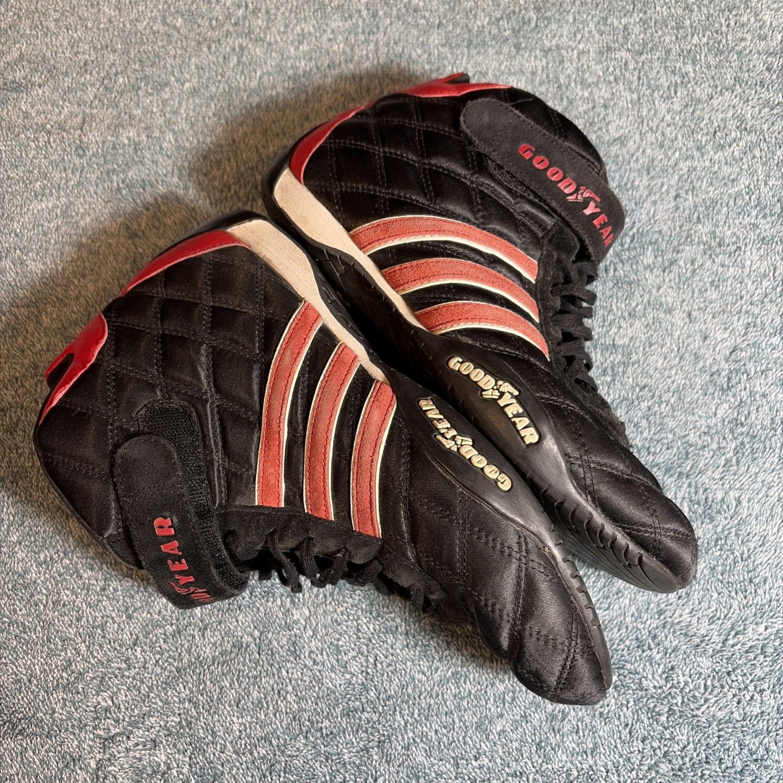 Adidas Vintage Adidas Goodyear Monaco Racing Sneakers size 8 Size US 8 / EU 41 - 10 Thumbnail
