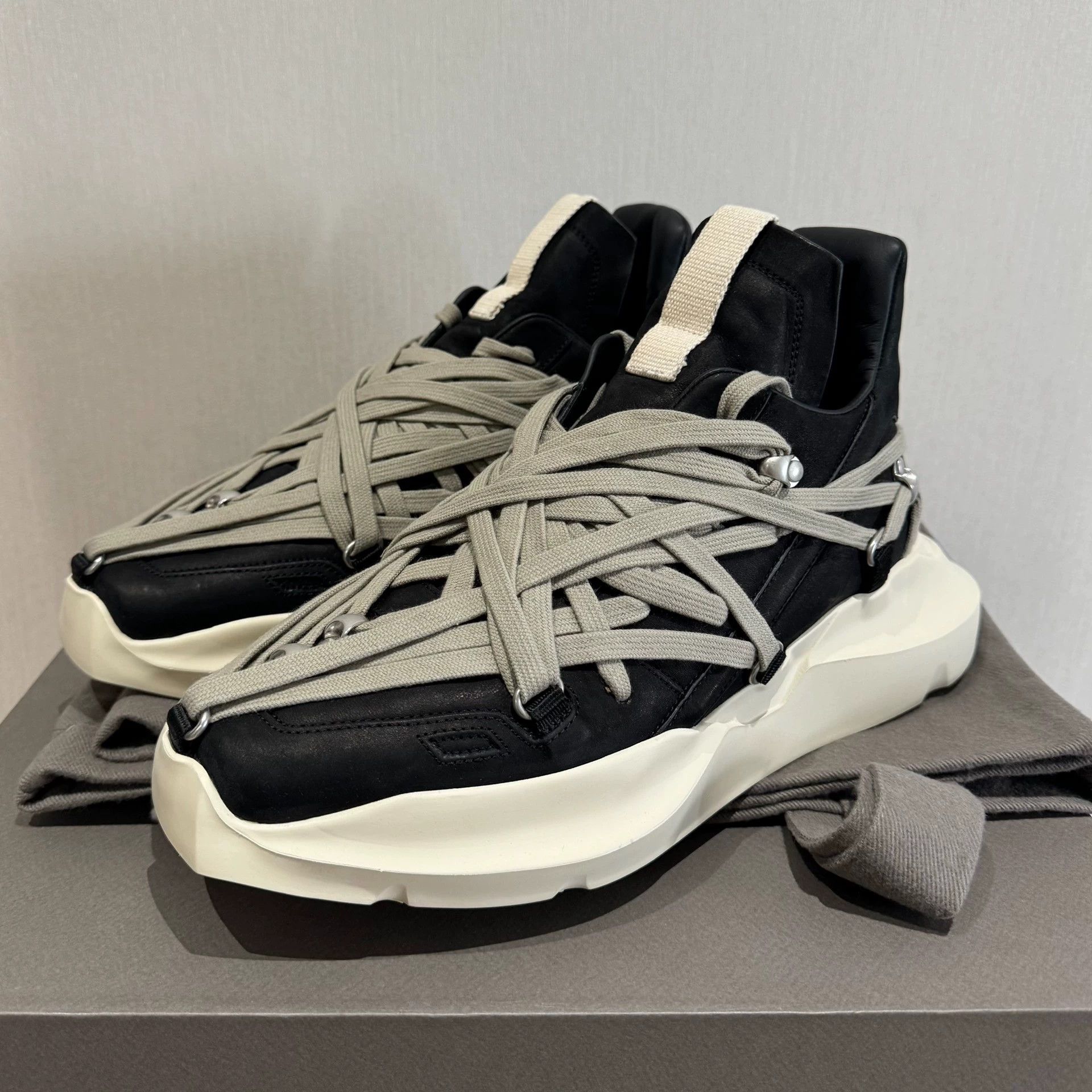 Rick Owens Rick Owens Main Line Crazy Strappy Runner Running Shoes Size US 7 / EU 40 - 1 Thumbnail
