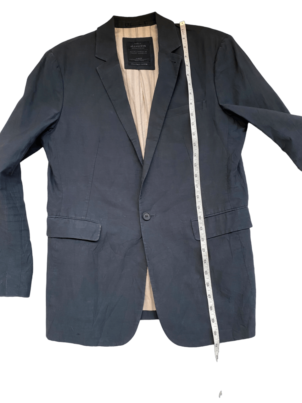 Allsaints Allsaints Luxury Cotton Blazer Coat Size 40R - 7 Thumbnail