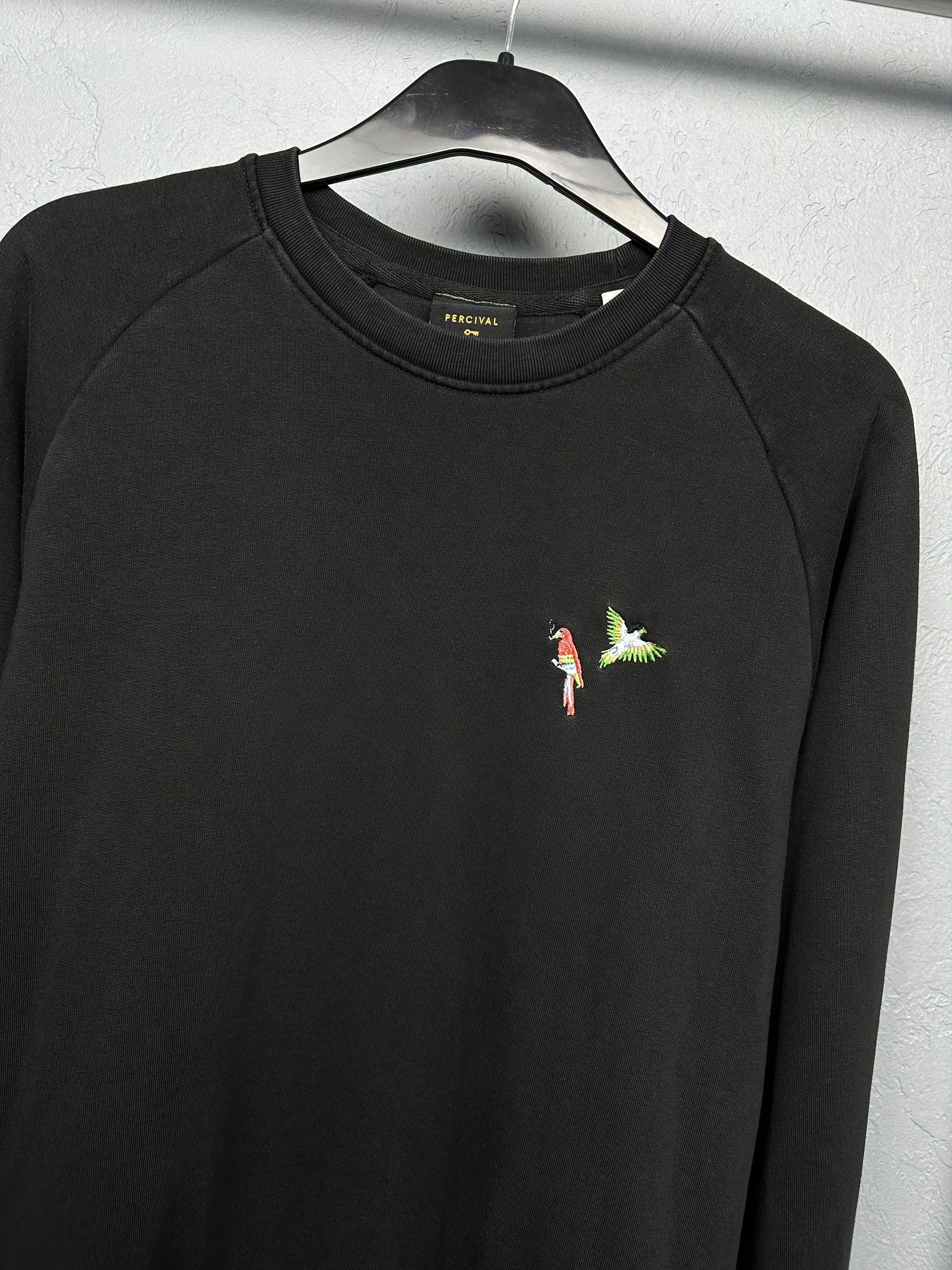 Percival Percival Mens Crew Neck Sweatshirt Size US M / EU 48-50 / 2 - 2 Thumbnail