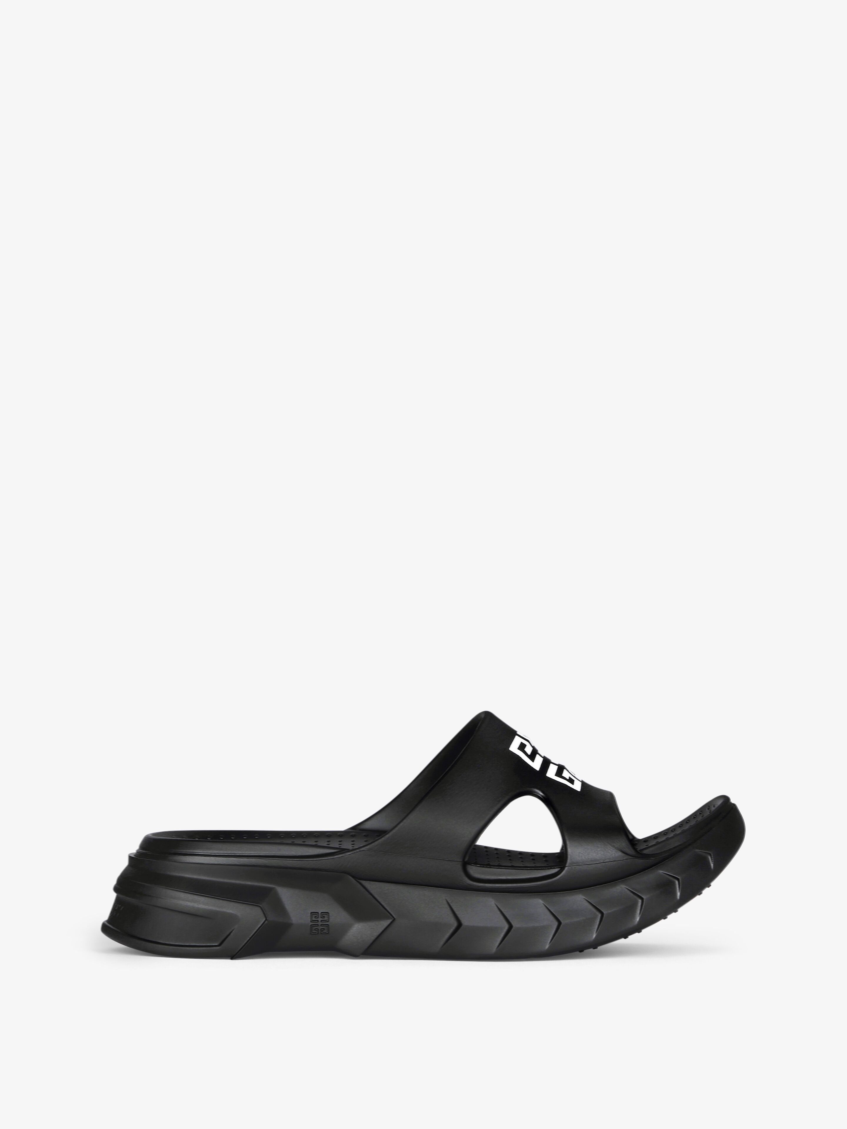 Givenchy o1w1db10925 Marshmallow Slider Sandals in Black Size US 6 / EU 39 - 1 Thumbnail