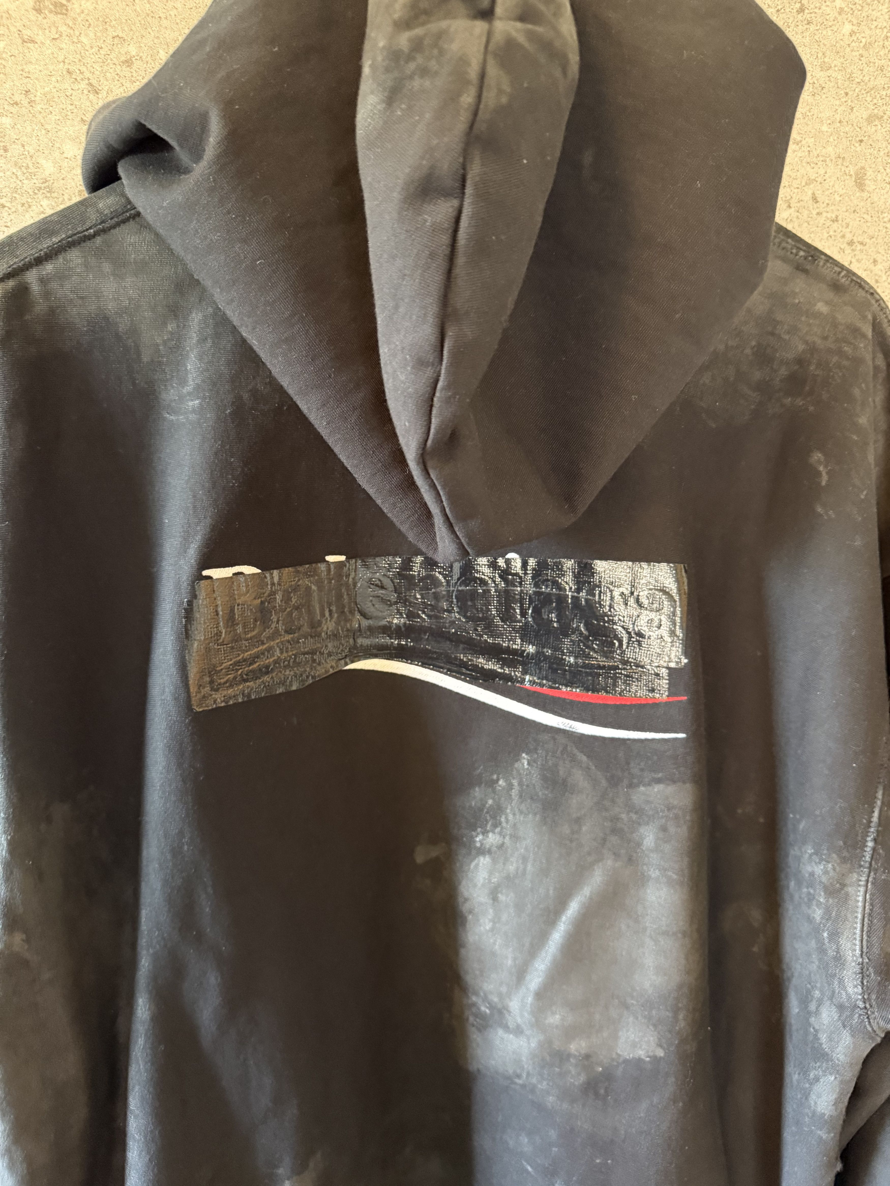 Balenciaga Balenciaga mud wash gaffer zip up hoodie Size US S / EU 44-46 / 1 - 9 Thumbnail