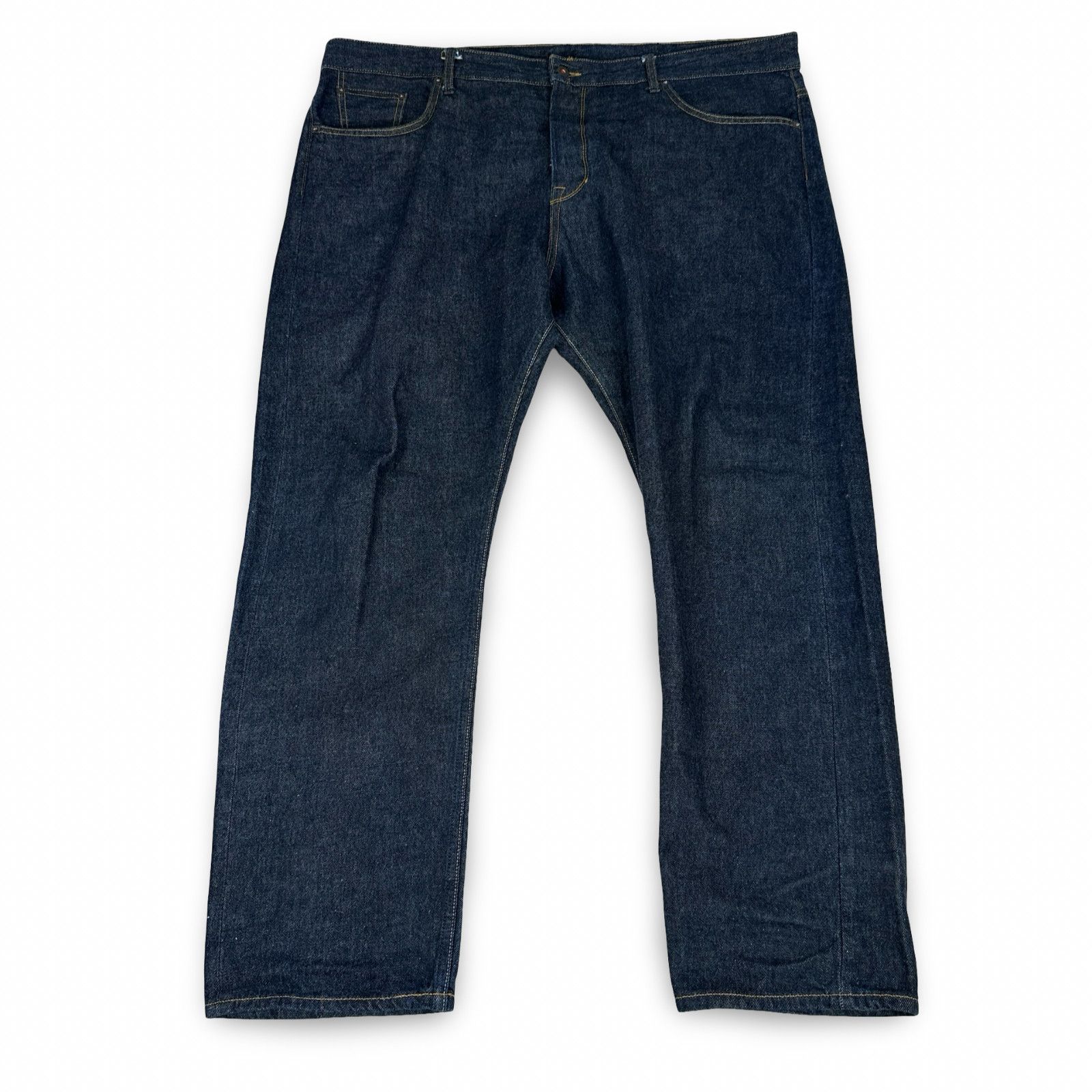 Railcar Fine Goods Railcar Fine Goods Jeans Mens 46x30 Selvedge Blue Denim Dark Size US 44 / EU 60 - 1 Thumbnail
