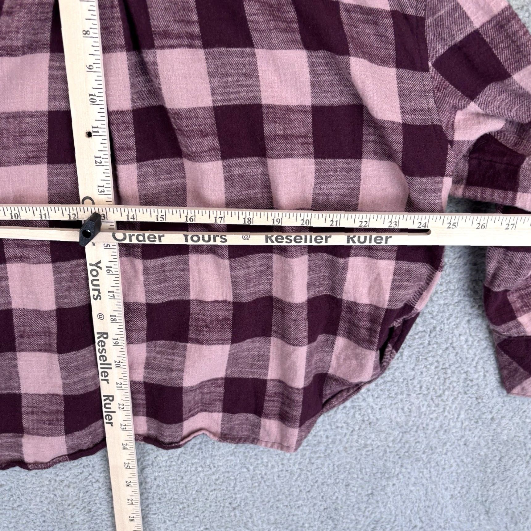 Scotch & Soda Scotch & Soda Women's Shirt Cropped Oversized Plaid Flannel 100% Cotton Multicolor Small Size S / US 4 / IT 40 - 5 Thumbnail