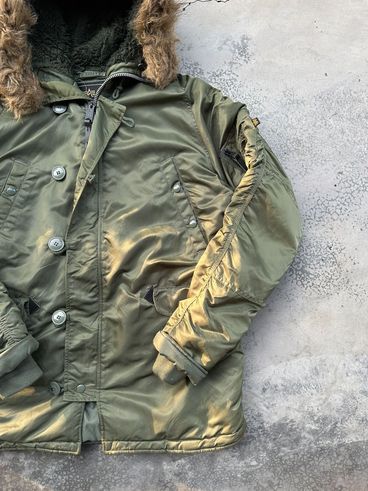 Alpha Industries 🪖Alpha Industries Parka Jacket Size US L / EU 52-54 / 3 - 4 Thumbnail
