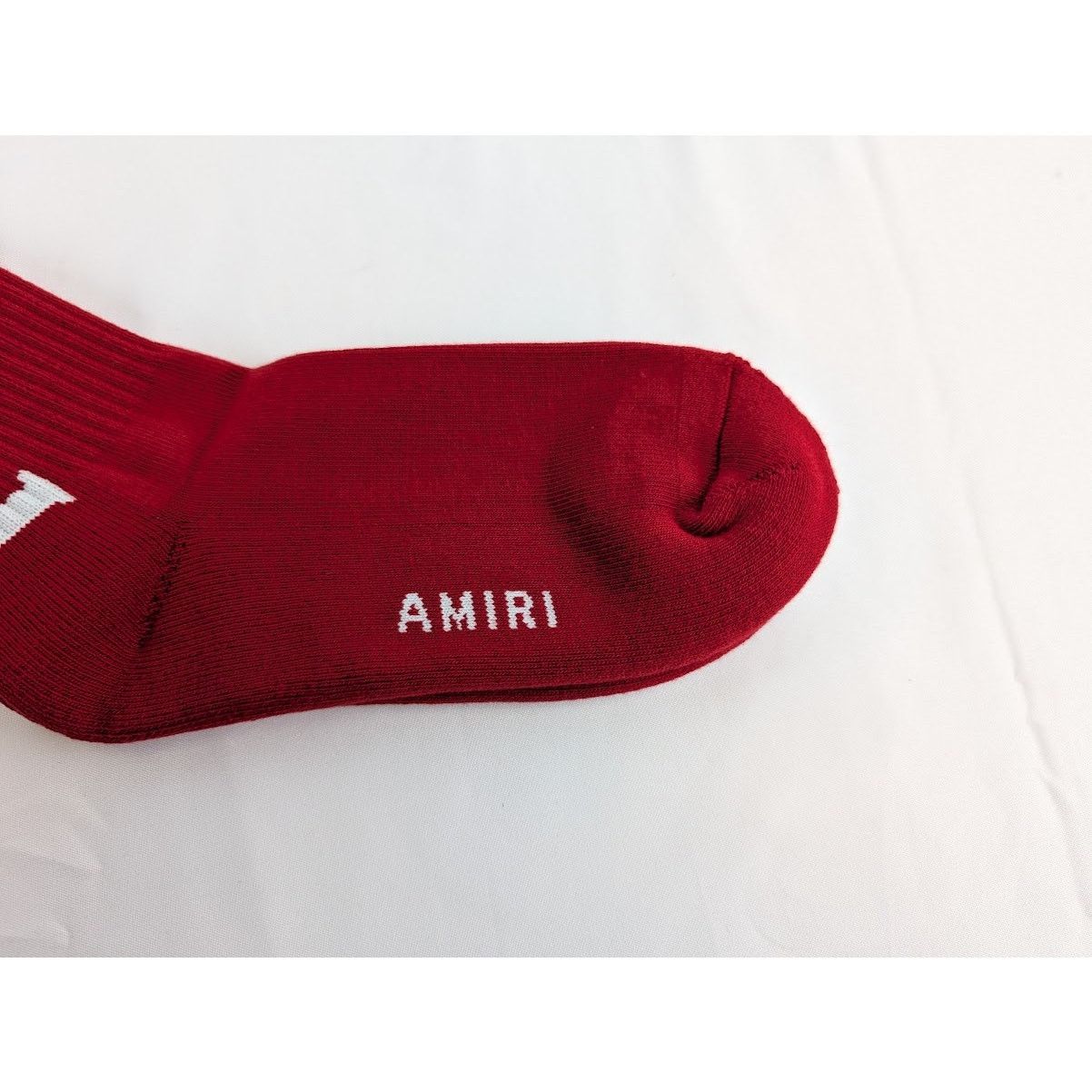 Amiri o1rshd1 Q:3 / Size: 41-42 / Solid Amiri Core Logo Socks Red Size ONE SIZE - 3 Thumbnail