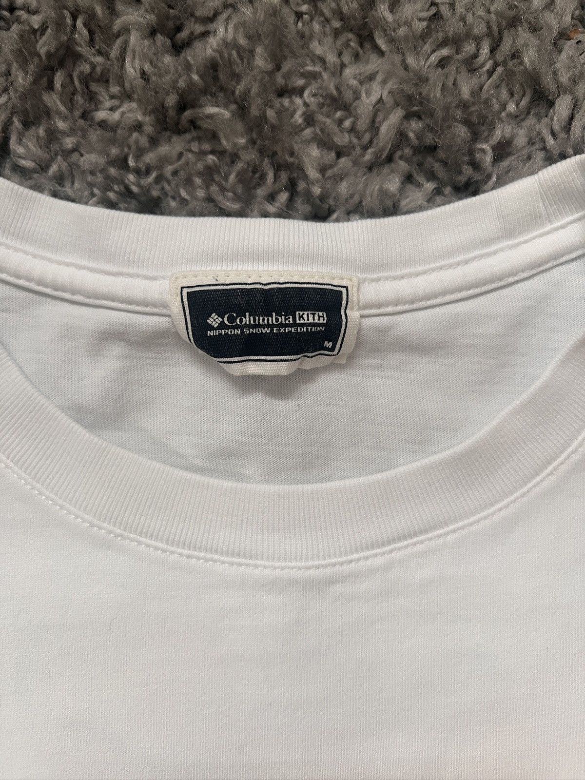 Columbia × Kith Kith Columbia NSE Long Sleeve Tee White Medium Size US M / EU 48-50 / 2 - 4 Thumbnail