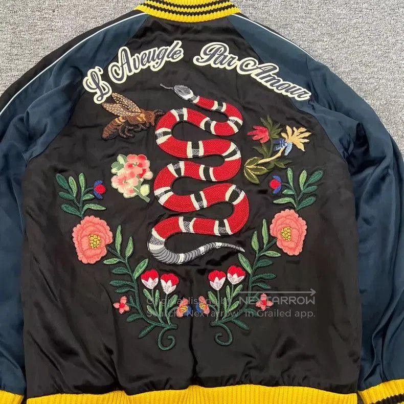 Other Gucci Embroidered Baseball Jacket. Size US M / EU 48-50 / 2 - 5 Thumbnail