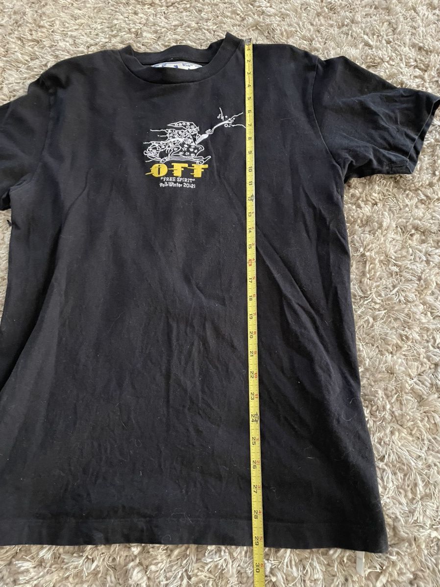Off-White OFF White Free Wizard Black Tee Size US M / EU 48-50 / 2 - 10 Thumbnail
